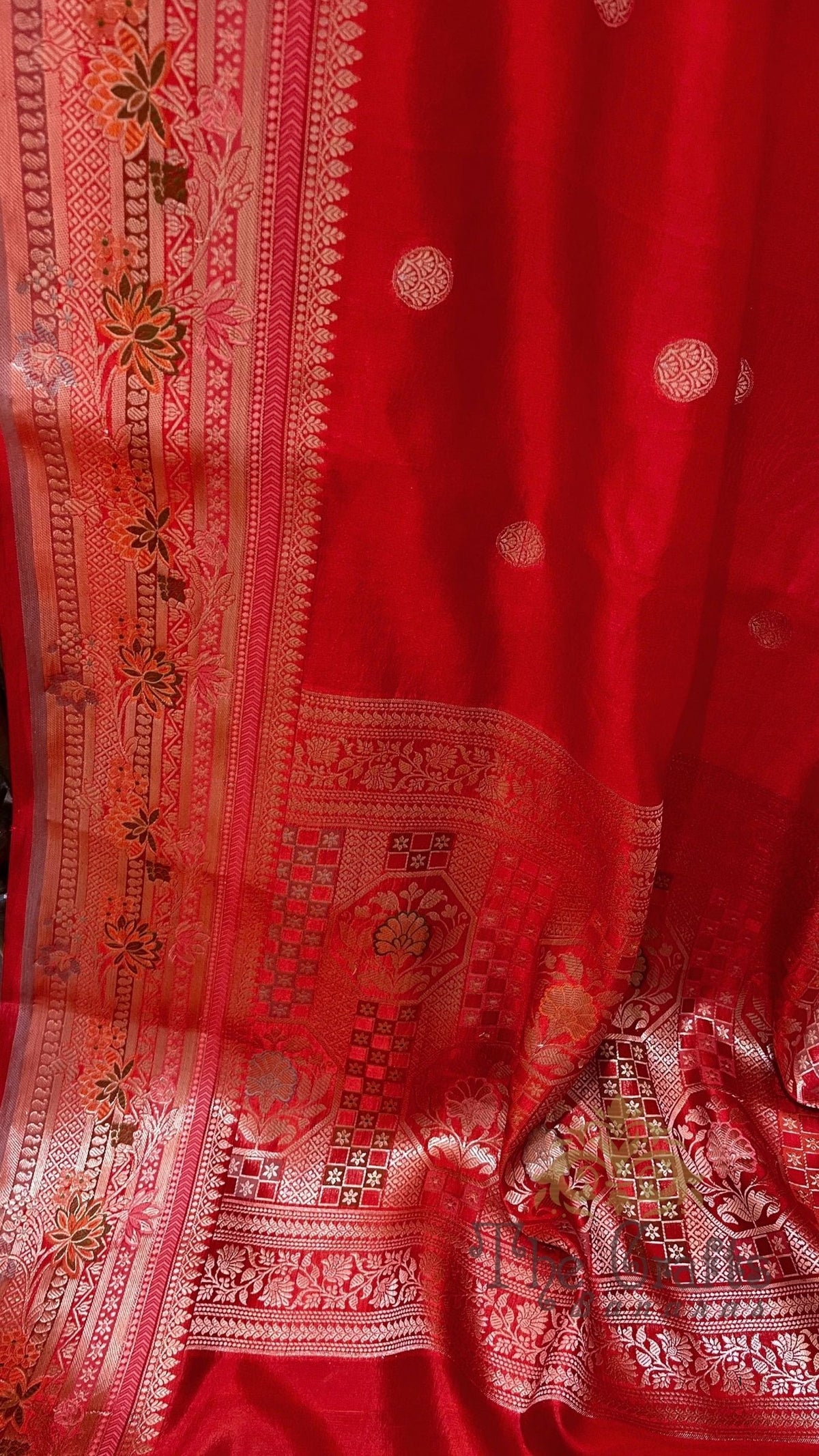 Pure Mango Silk Handloom Banarasi Saree
