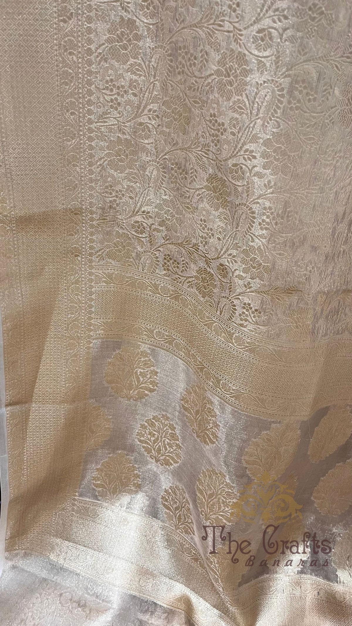 Pure Tissue Silk Brocade Banarasi Saree