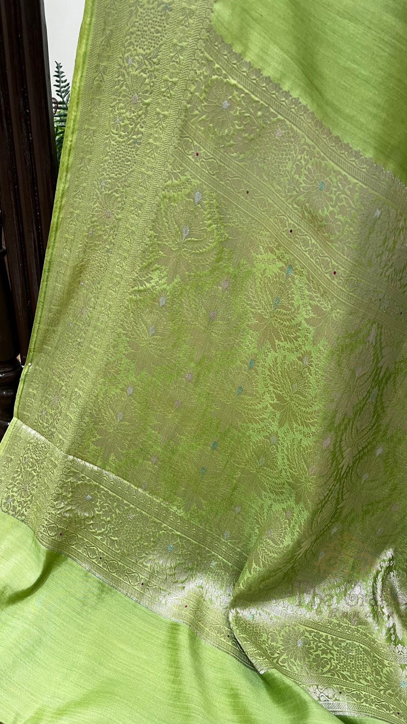 Pure Chiniya Silk Banarasi Saree