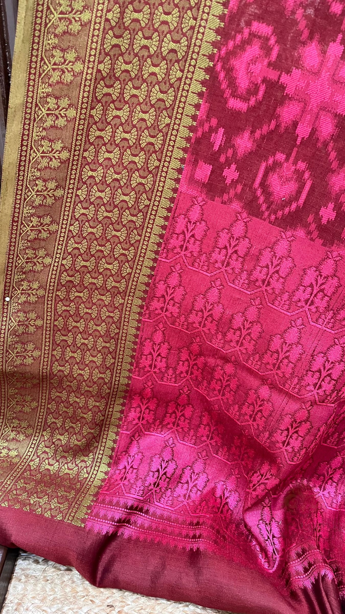 Pure Chiniya Silk Banarasi Saree