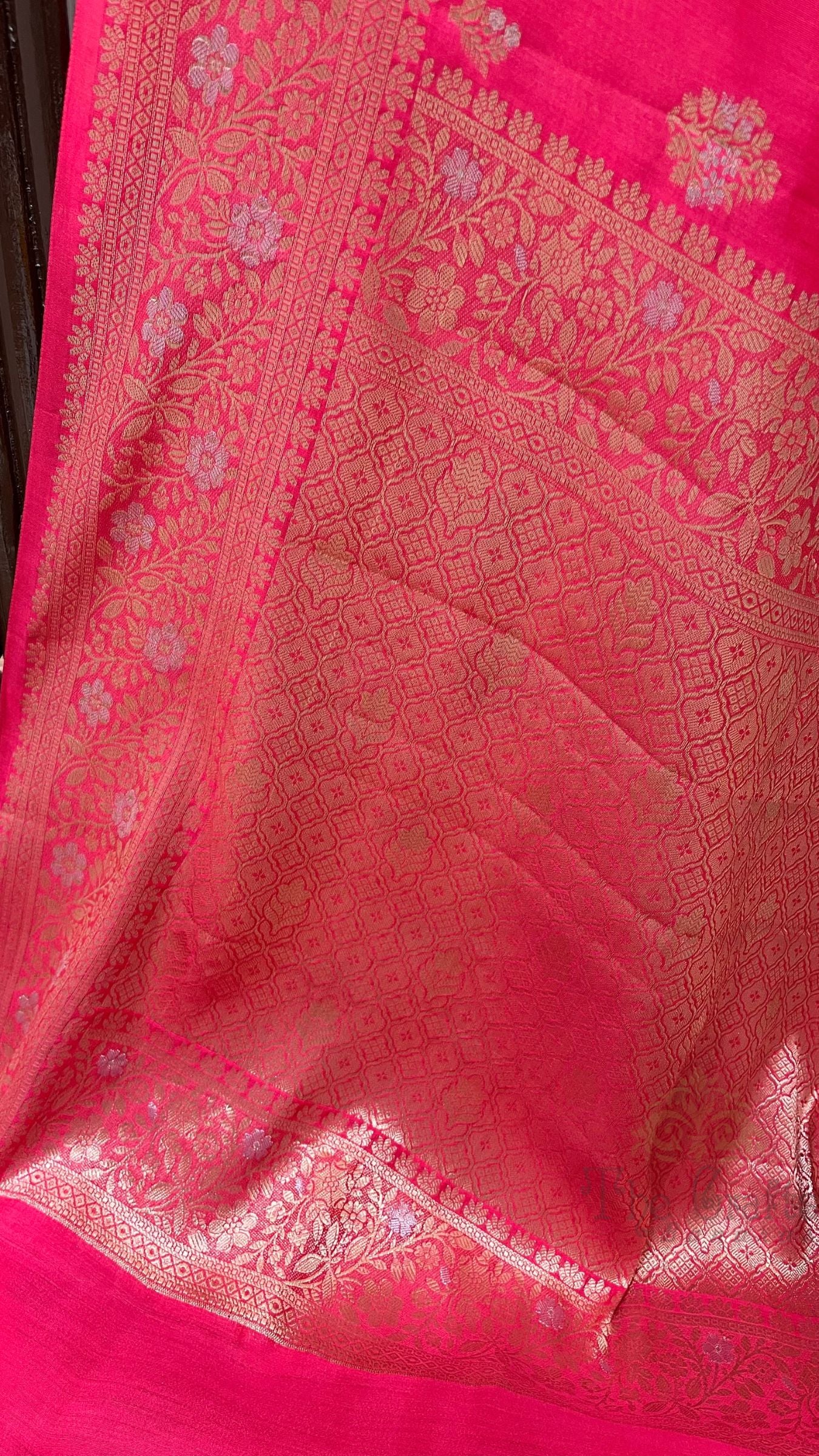 Pure Chiniya Silk Banarasi Saree