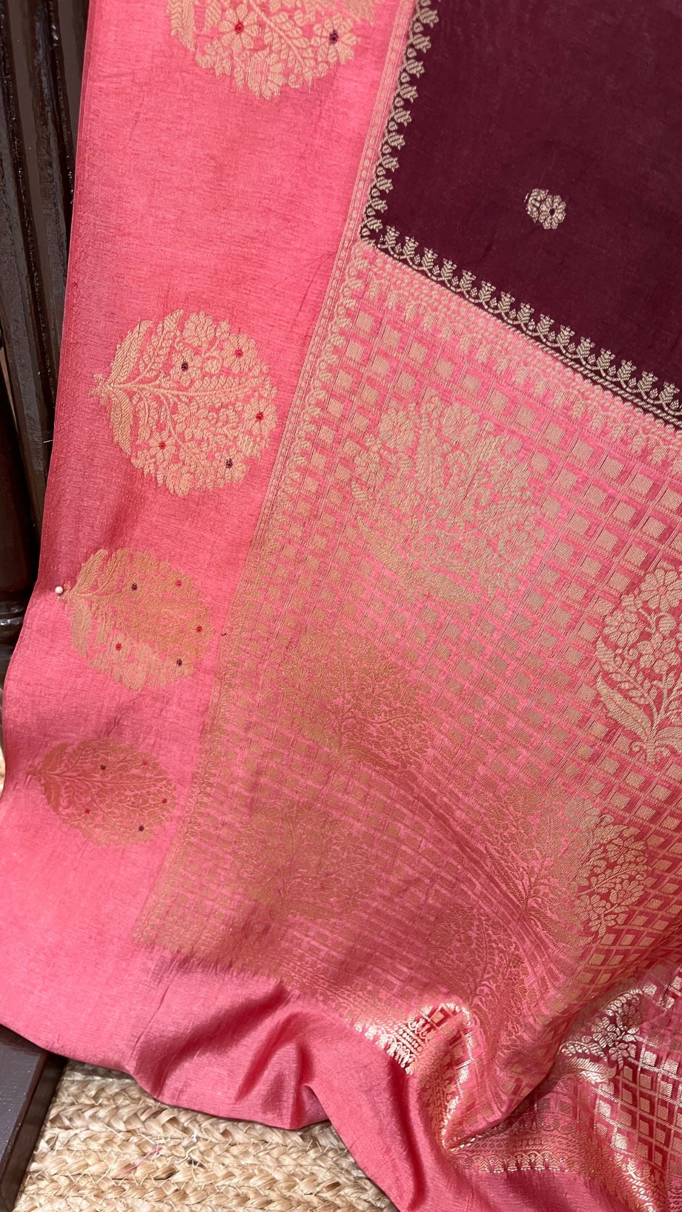 Pure Mango Silk Banarasi Saree