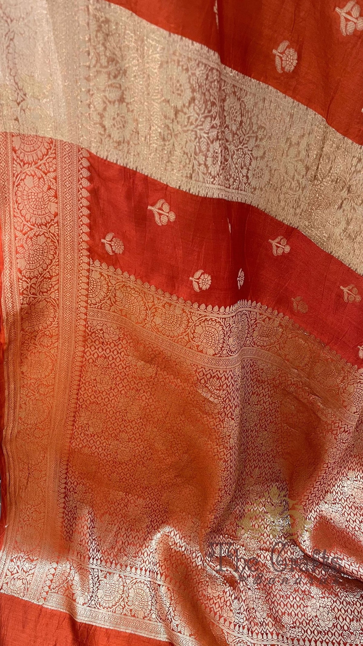 Pure Chiniya Tissue Silk Banarasi Saree