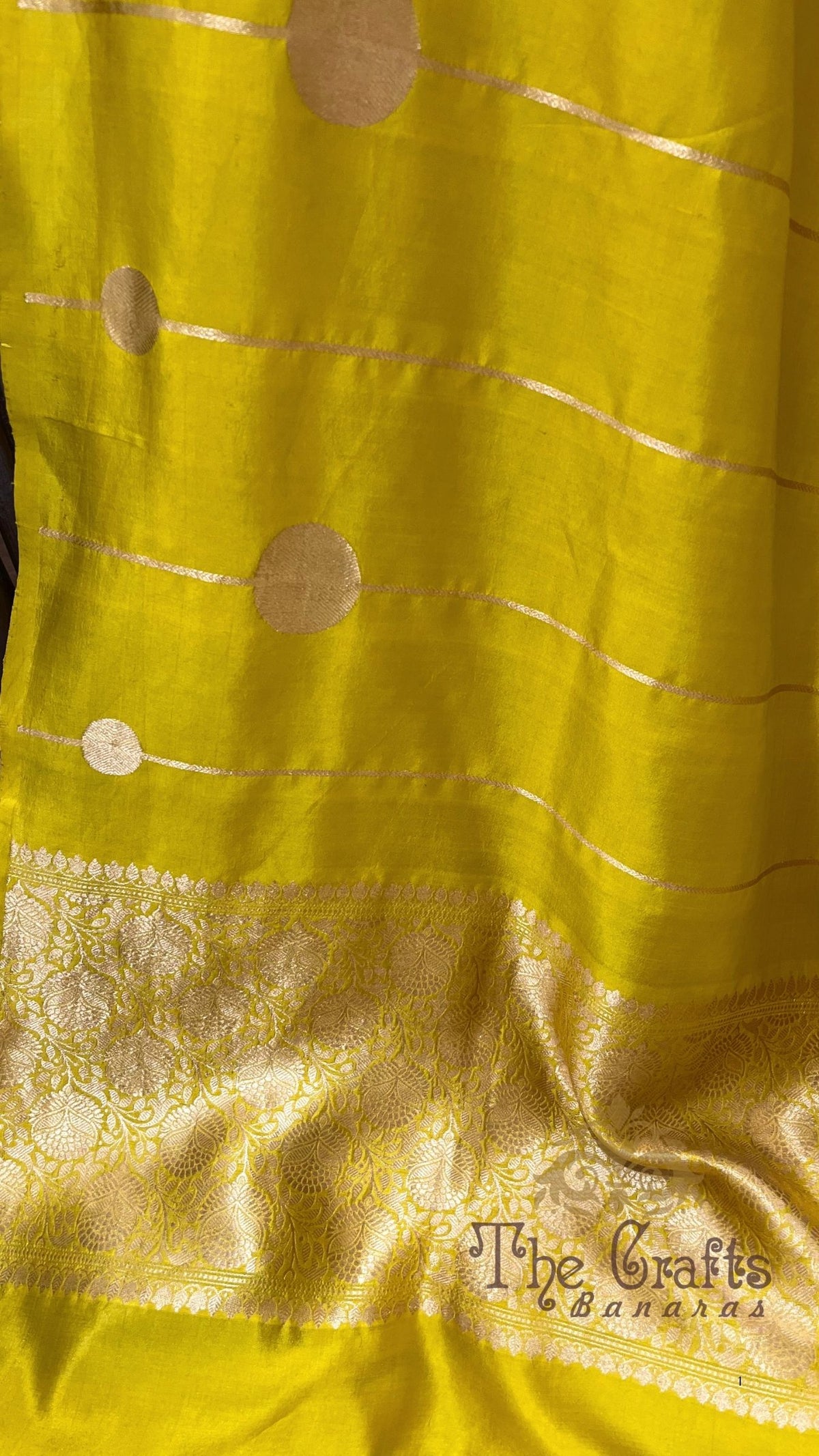 Pure Mango Silk Handloom Banarasi Saree