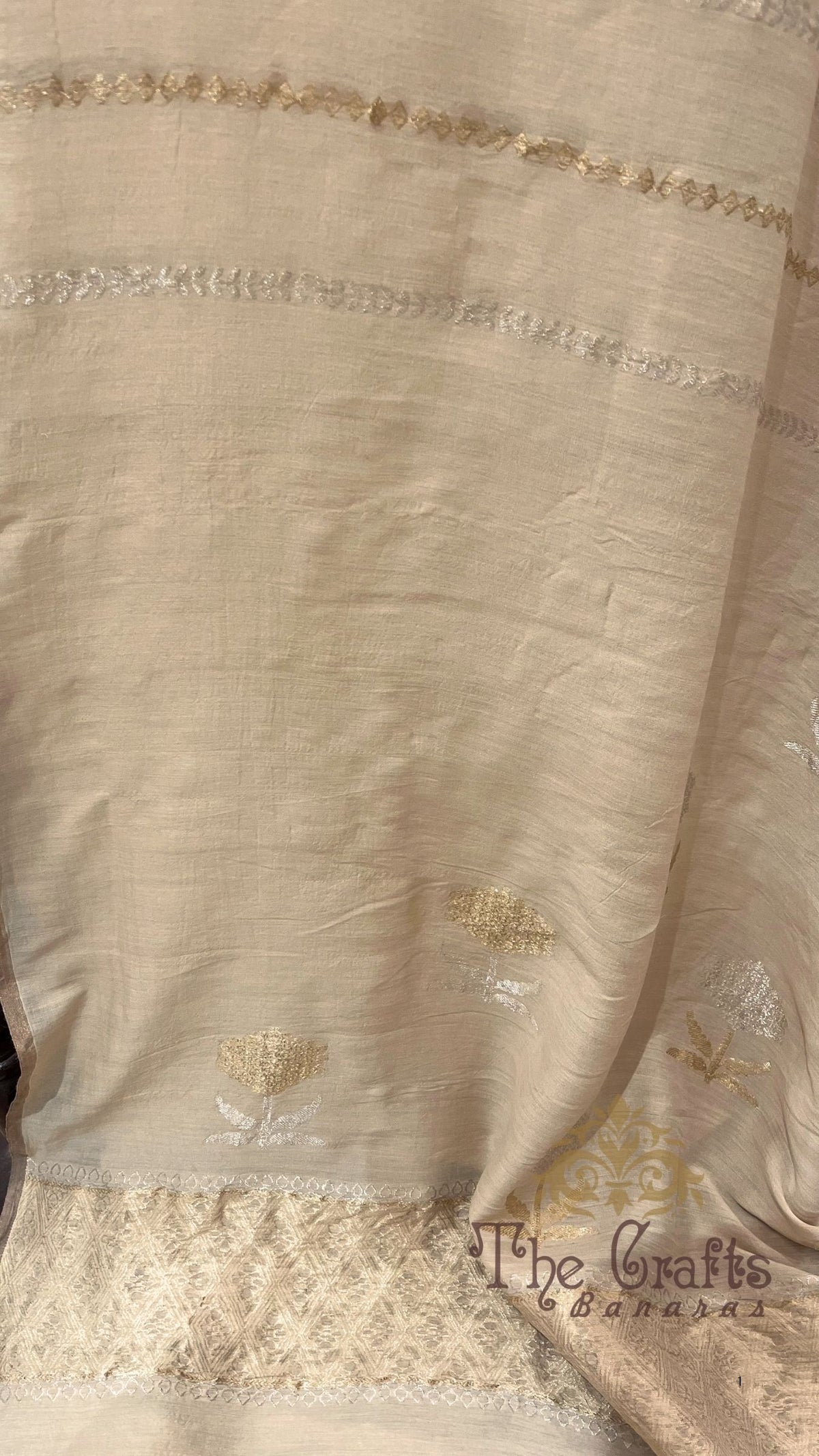 Pure Munga Silk Handloom Banarasi Saree