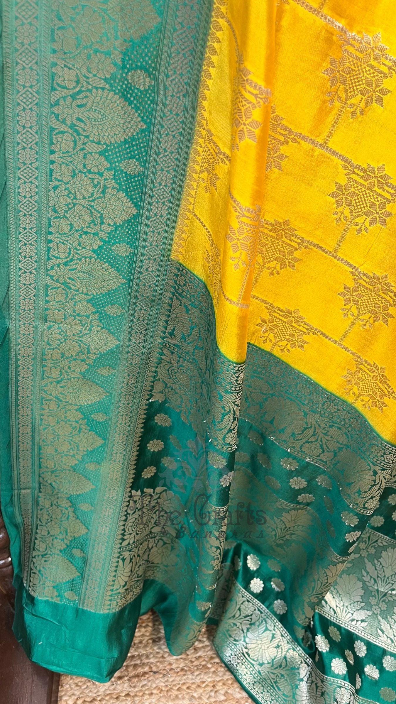 Pure Dupion Silk Banarasi Saree