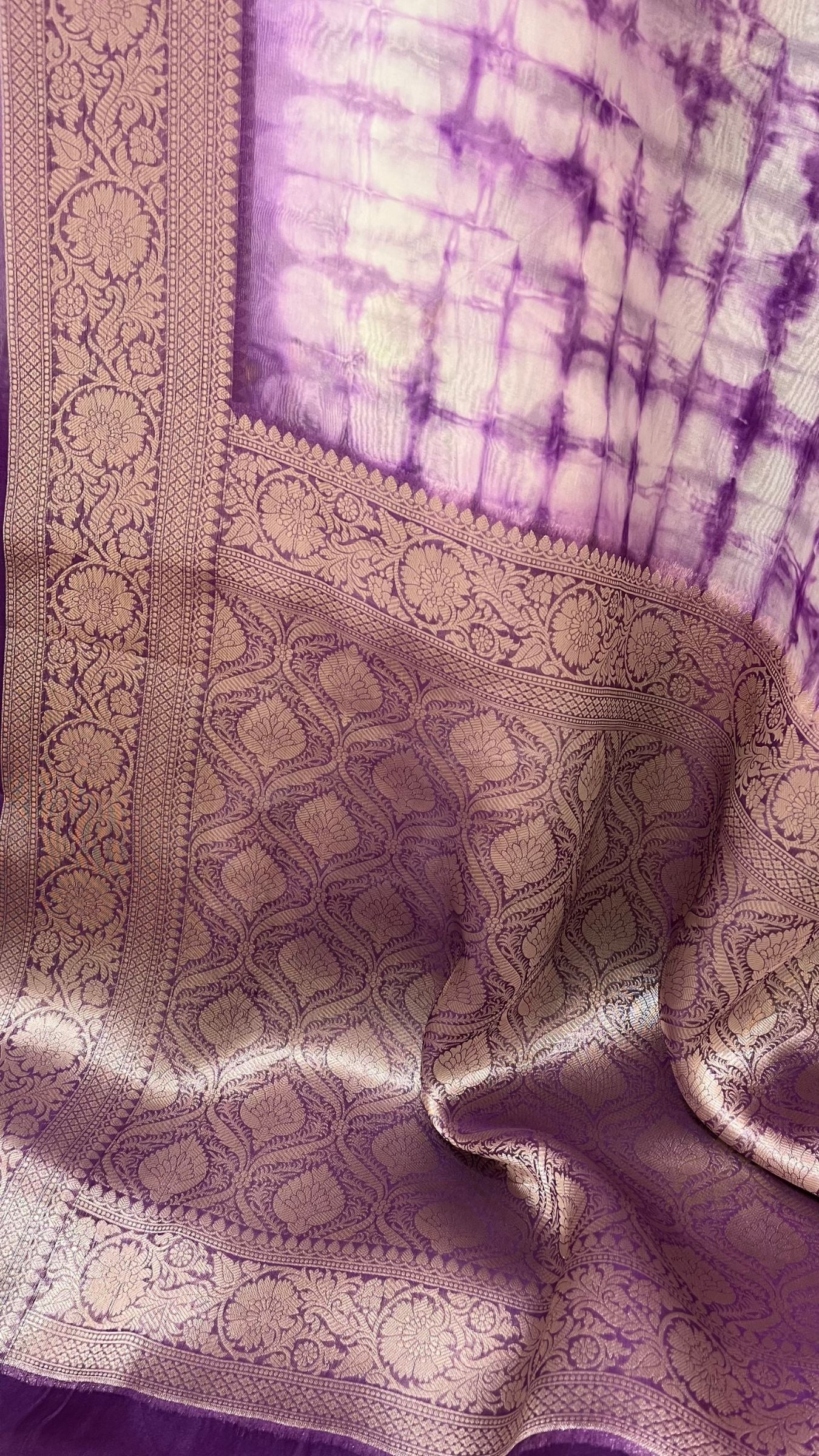 Pure Kora Silk Banarasi Saree