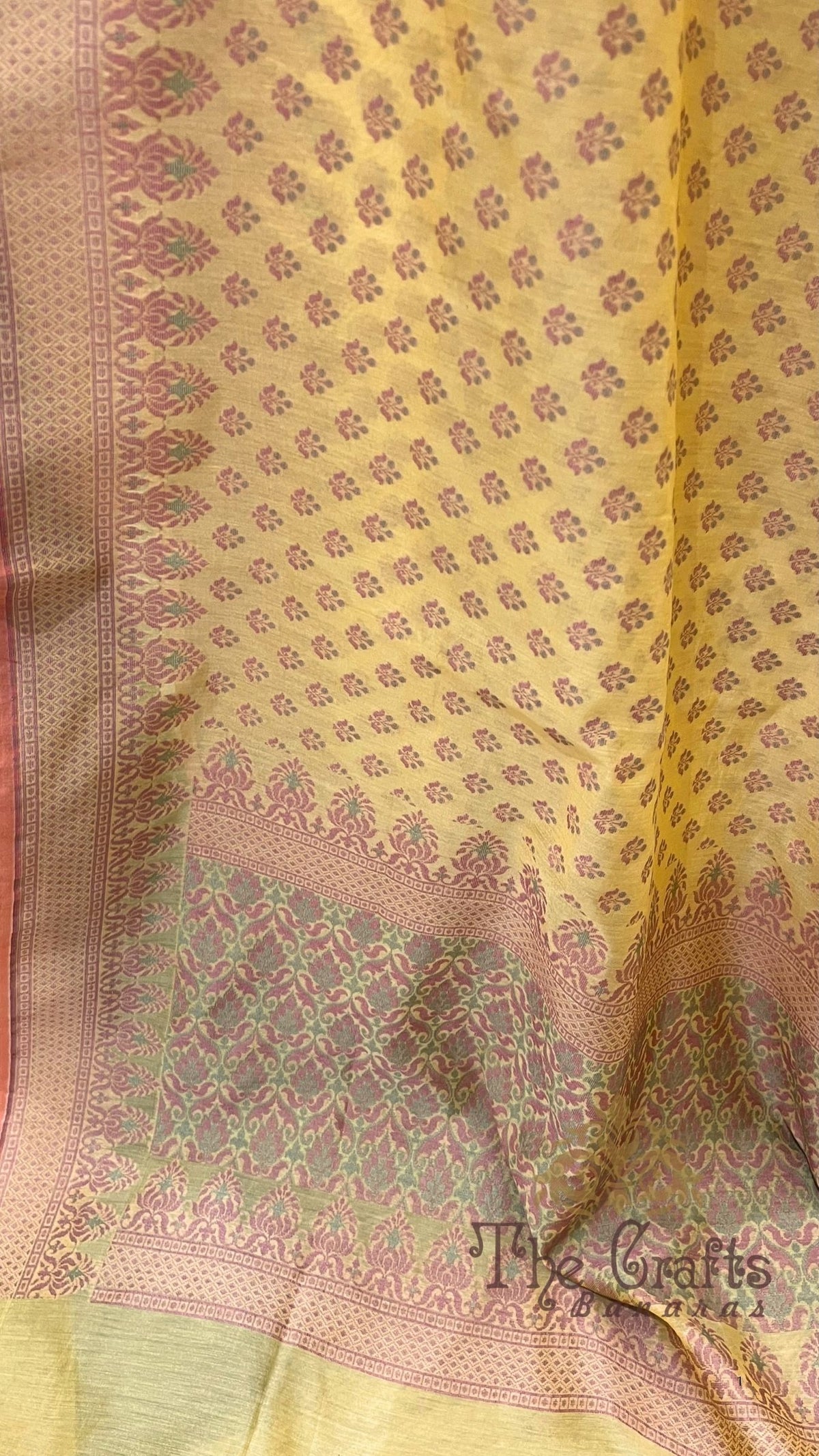 Pure Cotton Patola Reshmi Zari Banarasi Saree