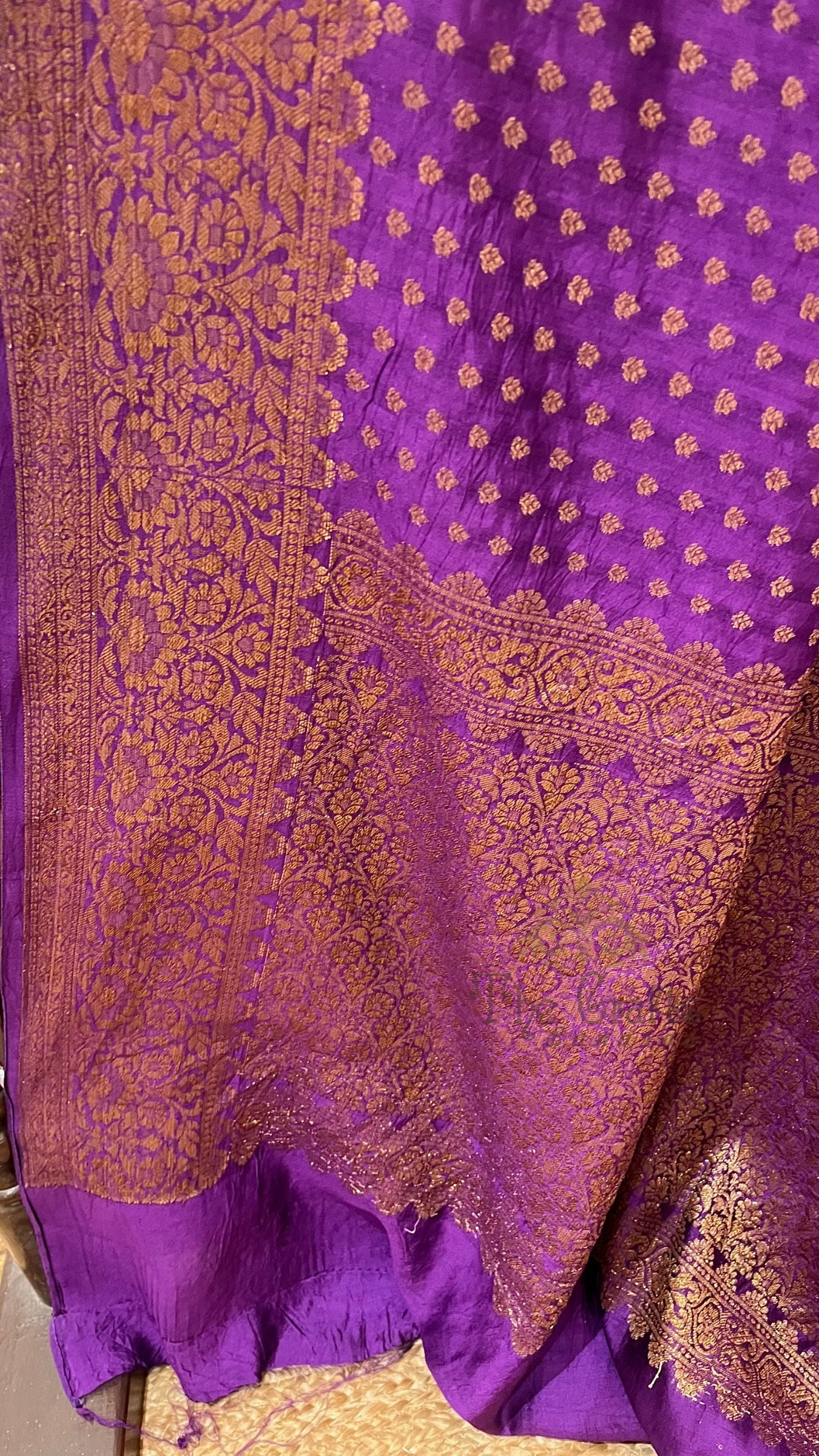 Pure Chiniya Silk Banarasi Saree
