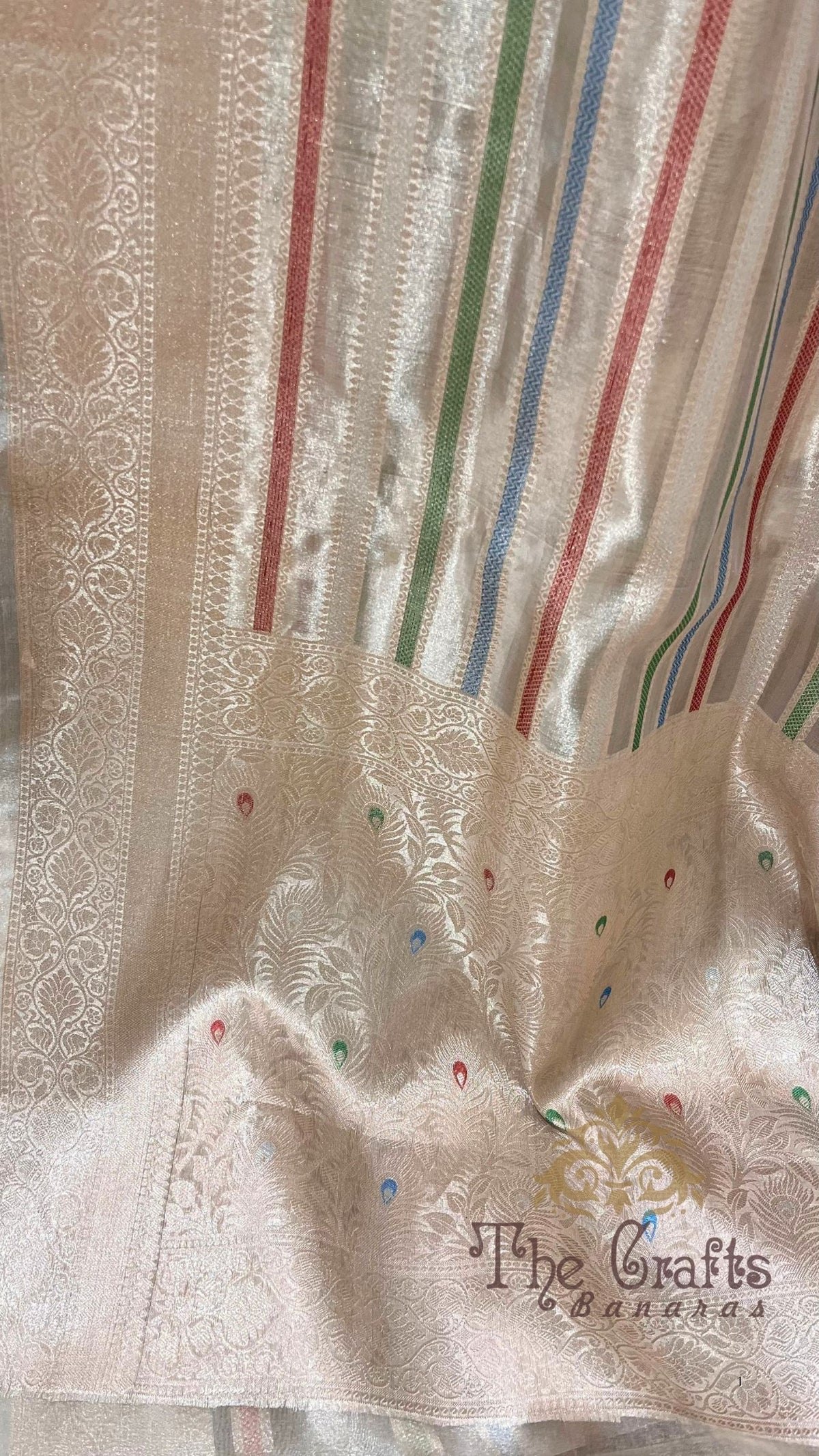 Pure Kora Tissue Silk Banarasi Saree