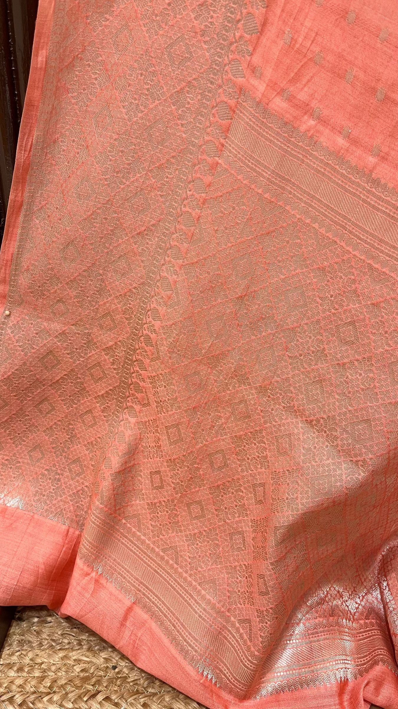 Pure Chiniya Silk Banarasi Saree