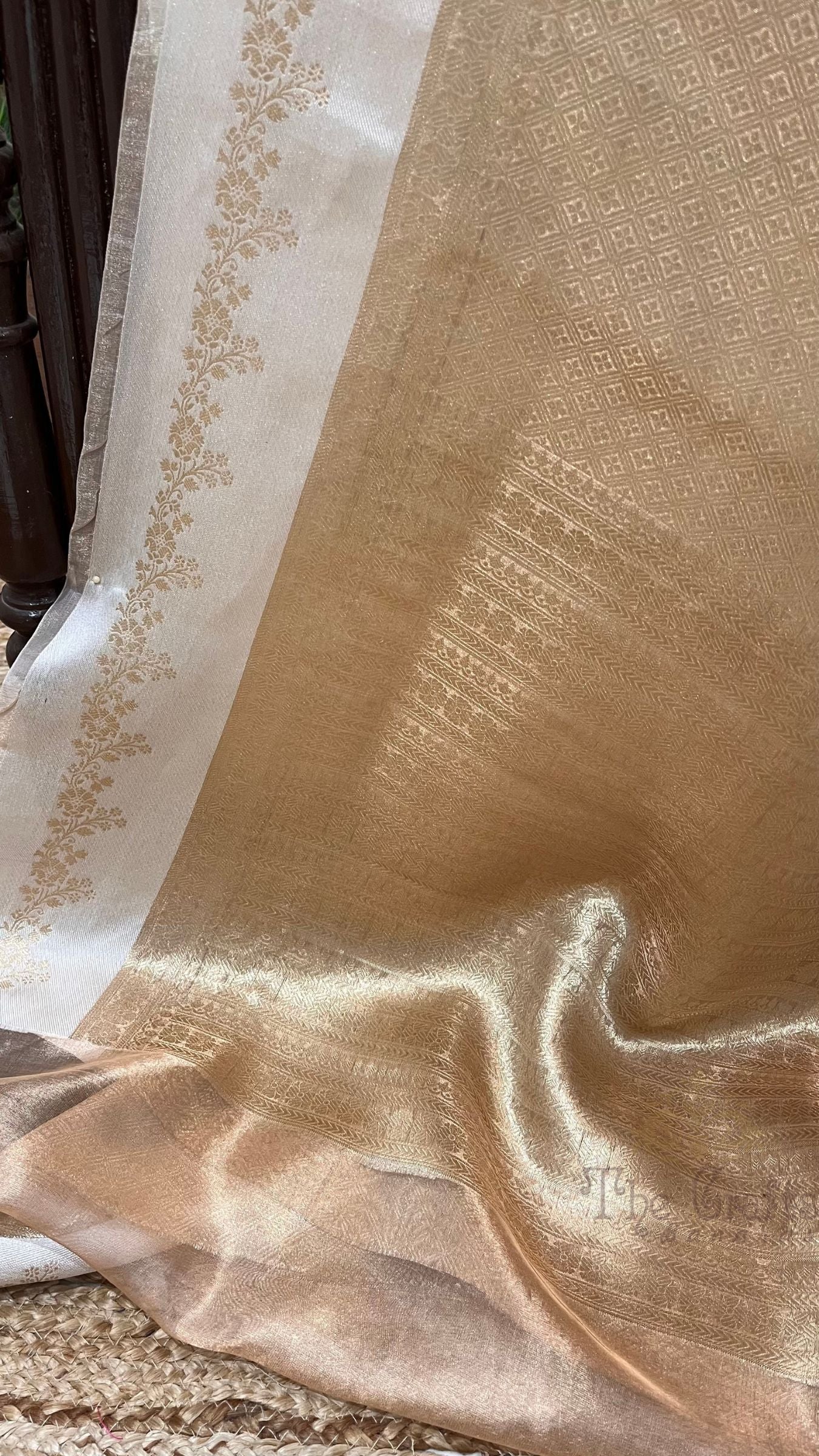 Pure Tissue Silk Brocade Banarasi Saree