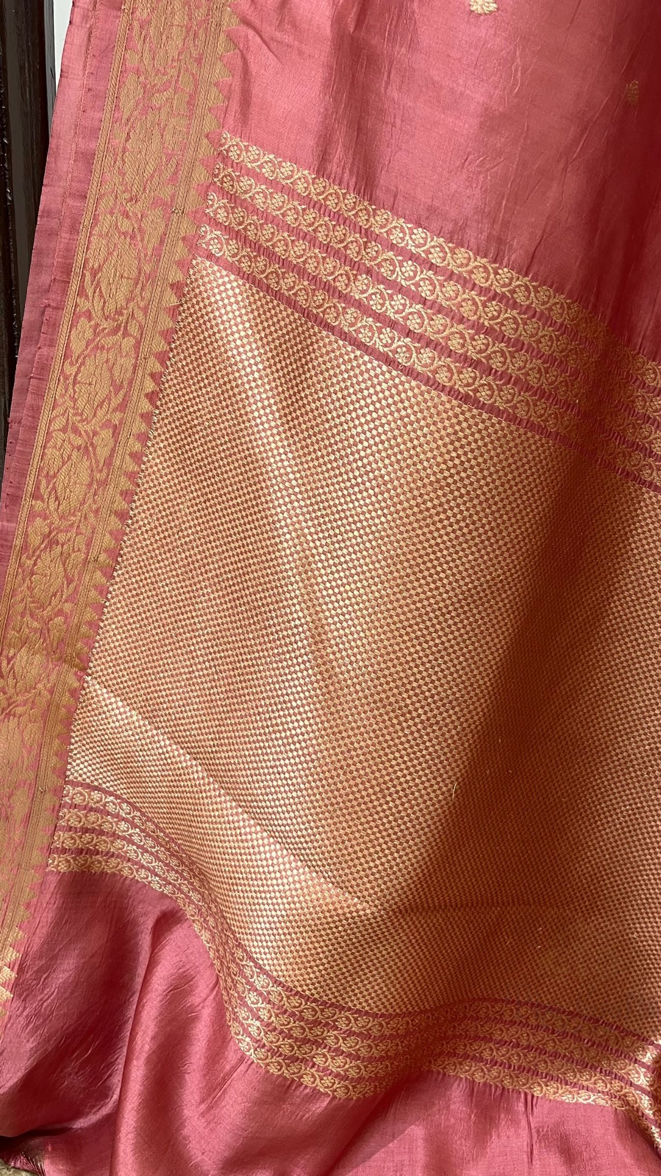 Pure Mango Silk Handloom Banarasi Saree