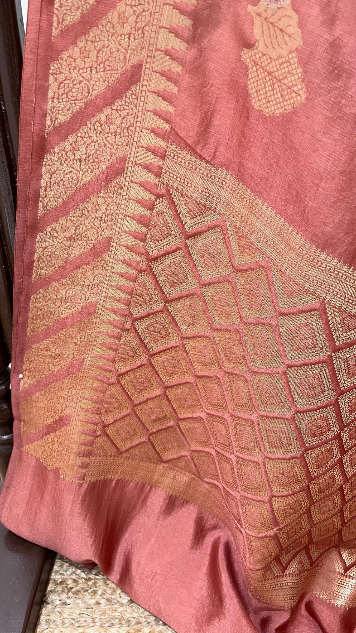 Pure Mango Silk Banarasi Saree