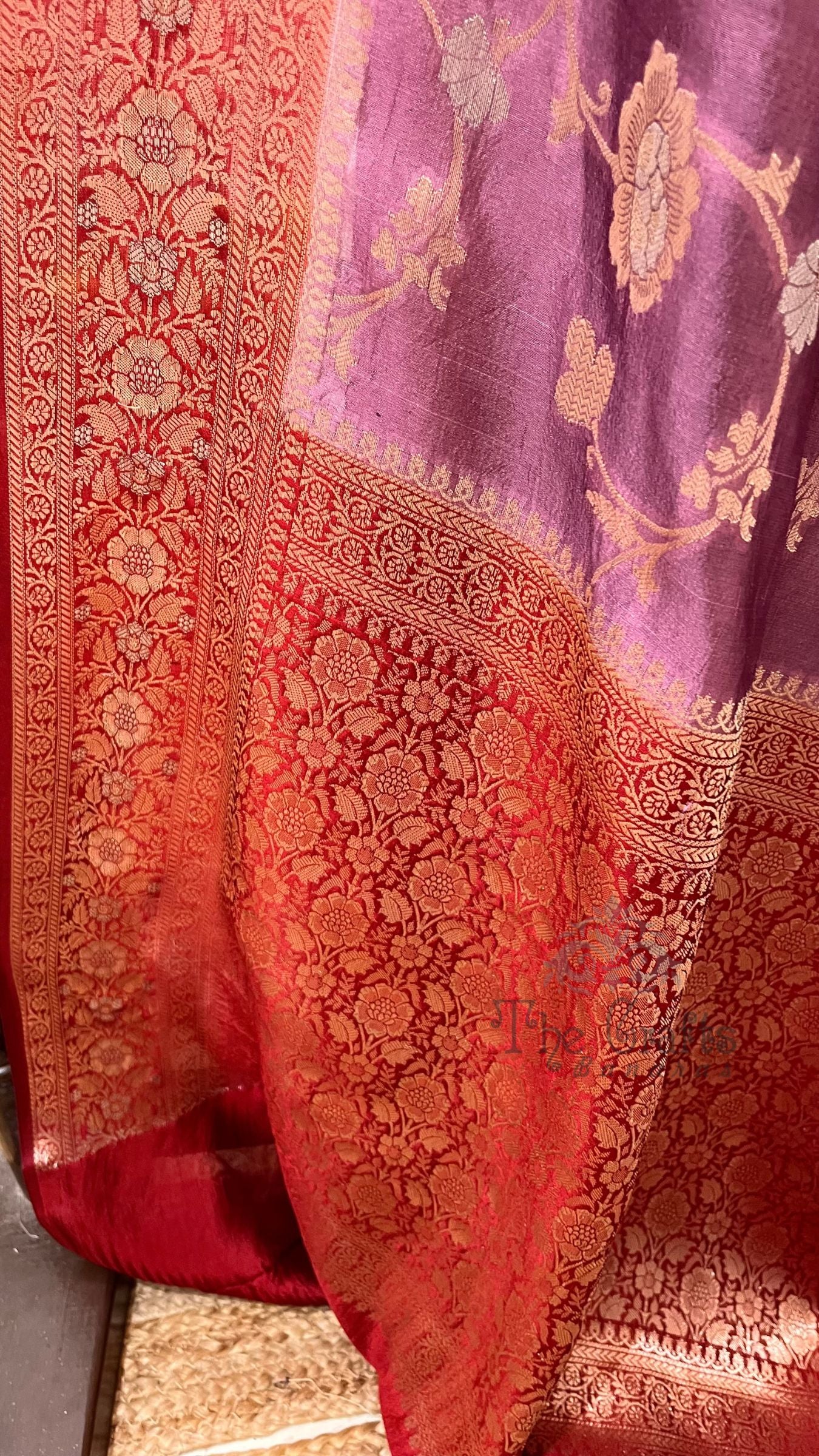 Pure Mango Silk Banarasi Saree