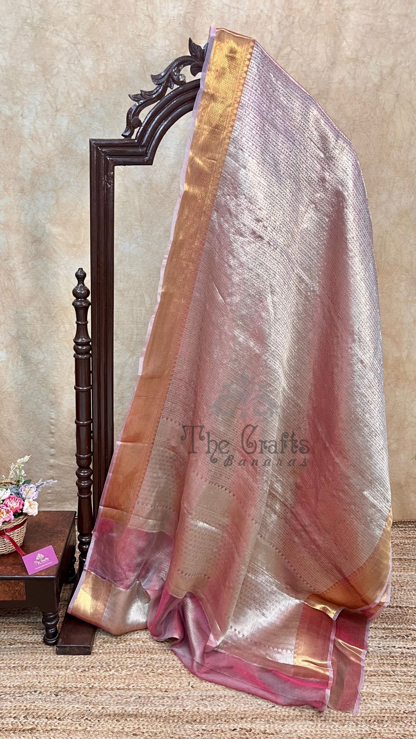Pure Tissue Silk Brocade Banarasi Saree