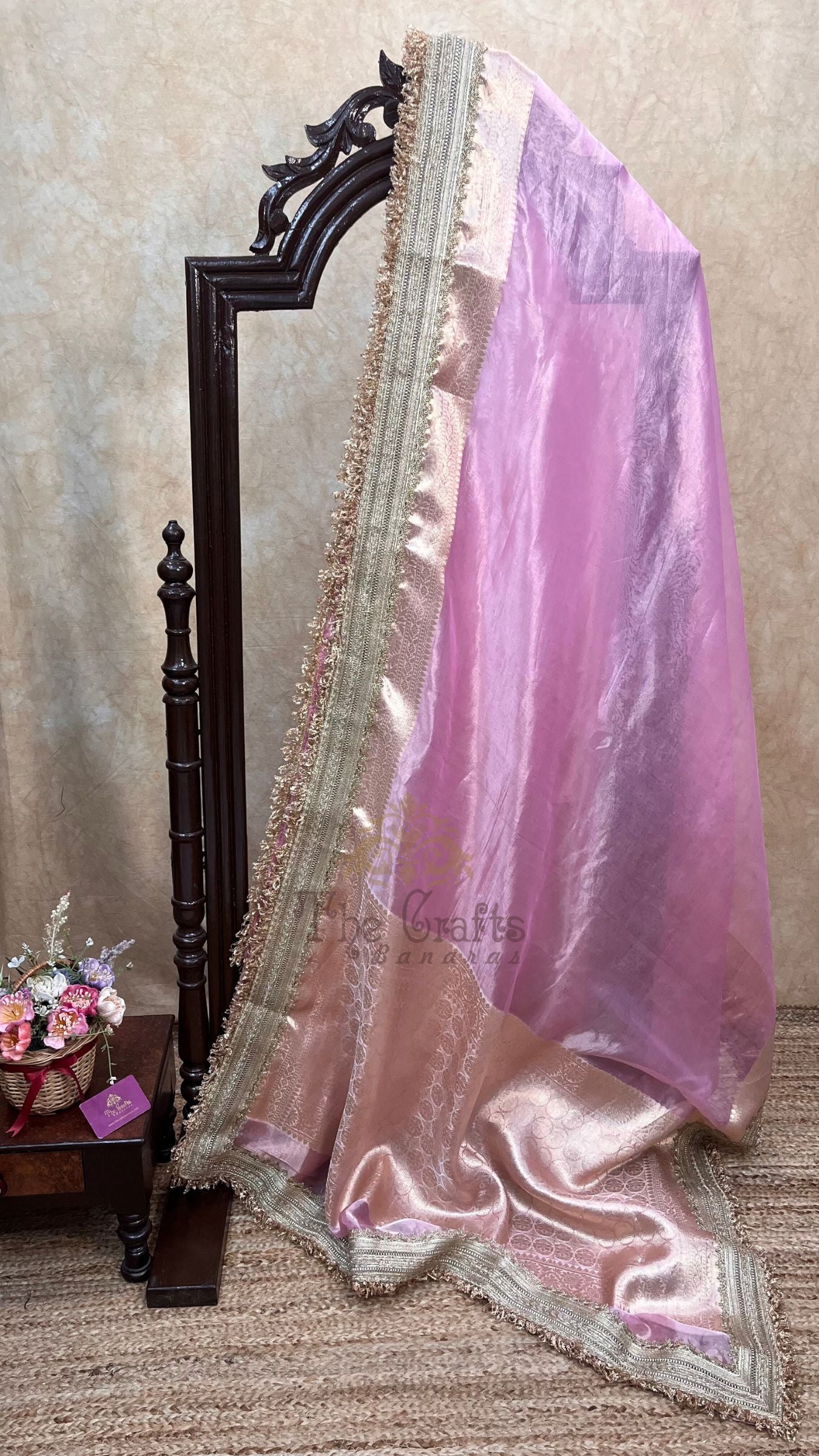 Pure Kora Tissue Silk Banarasi Saree