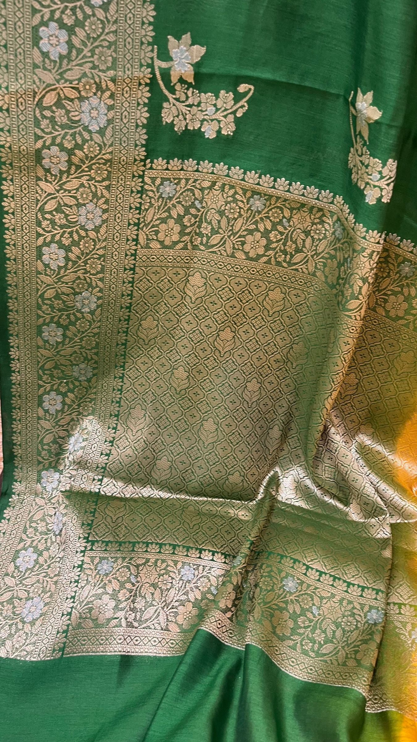 Pure Chiniya Silk Banarasi Saree
