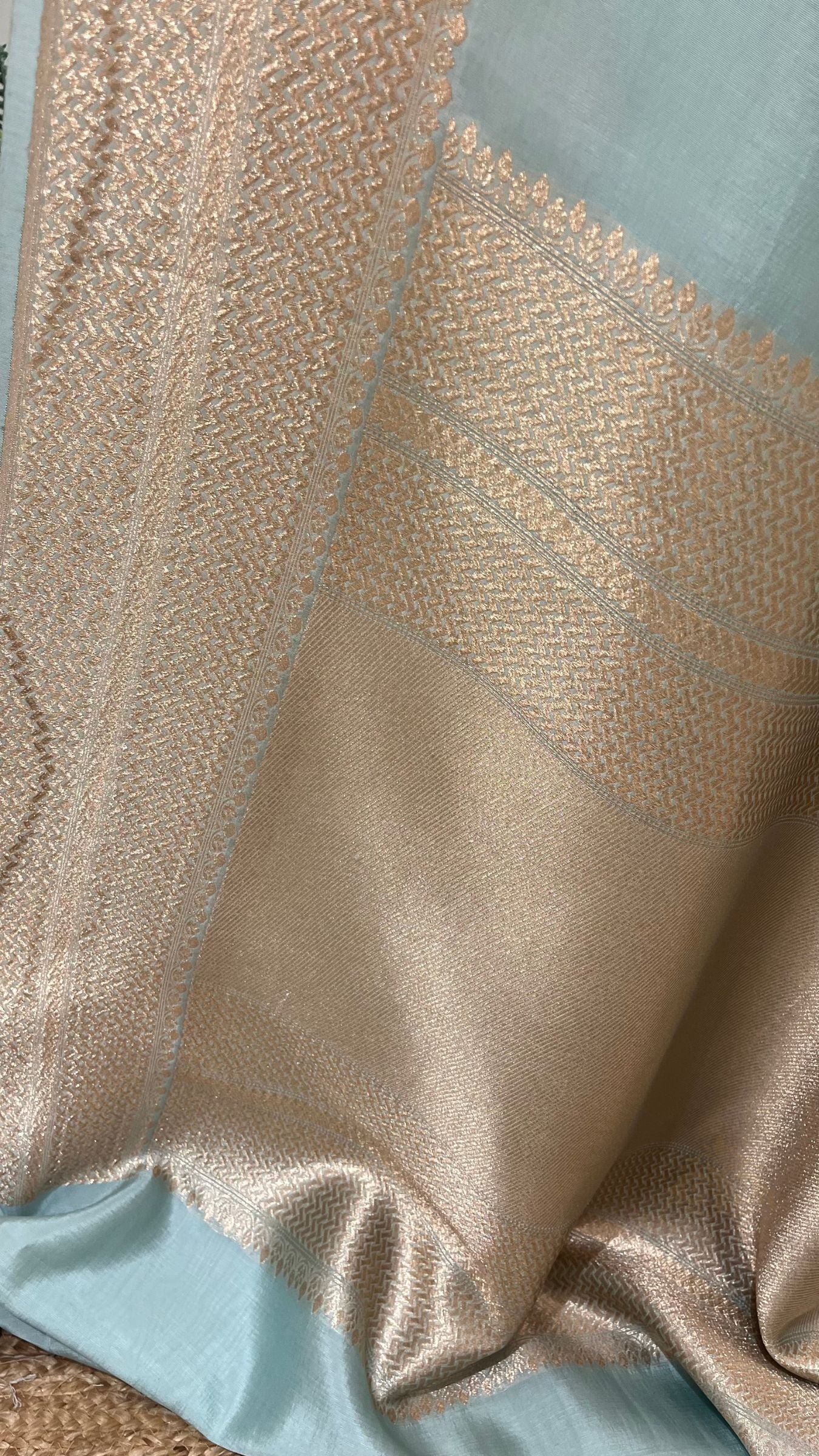 Pure Mango Silk Banarasi Saree