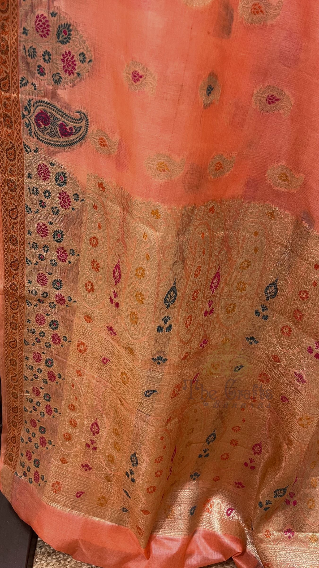 Pure Tussar Silk Banarasi Saree