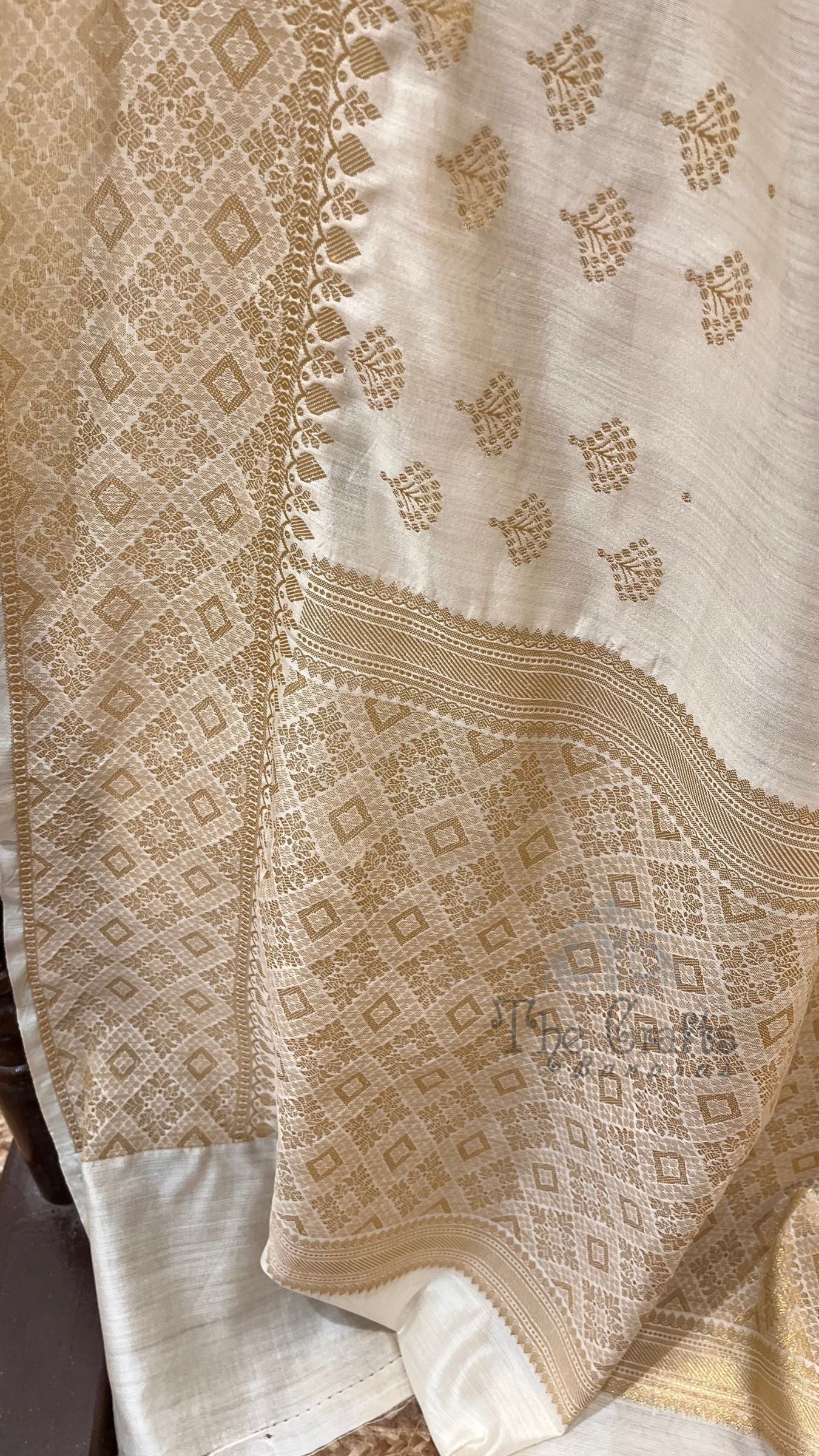Pure Chiniya Silk Banarasi Saree