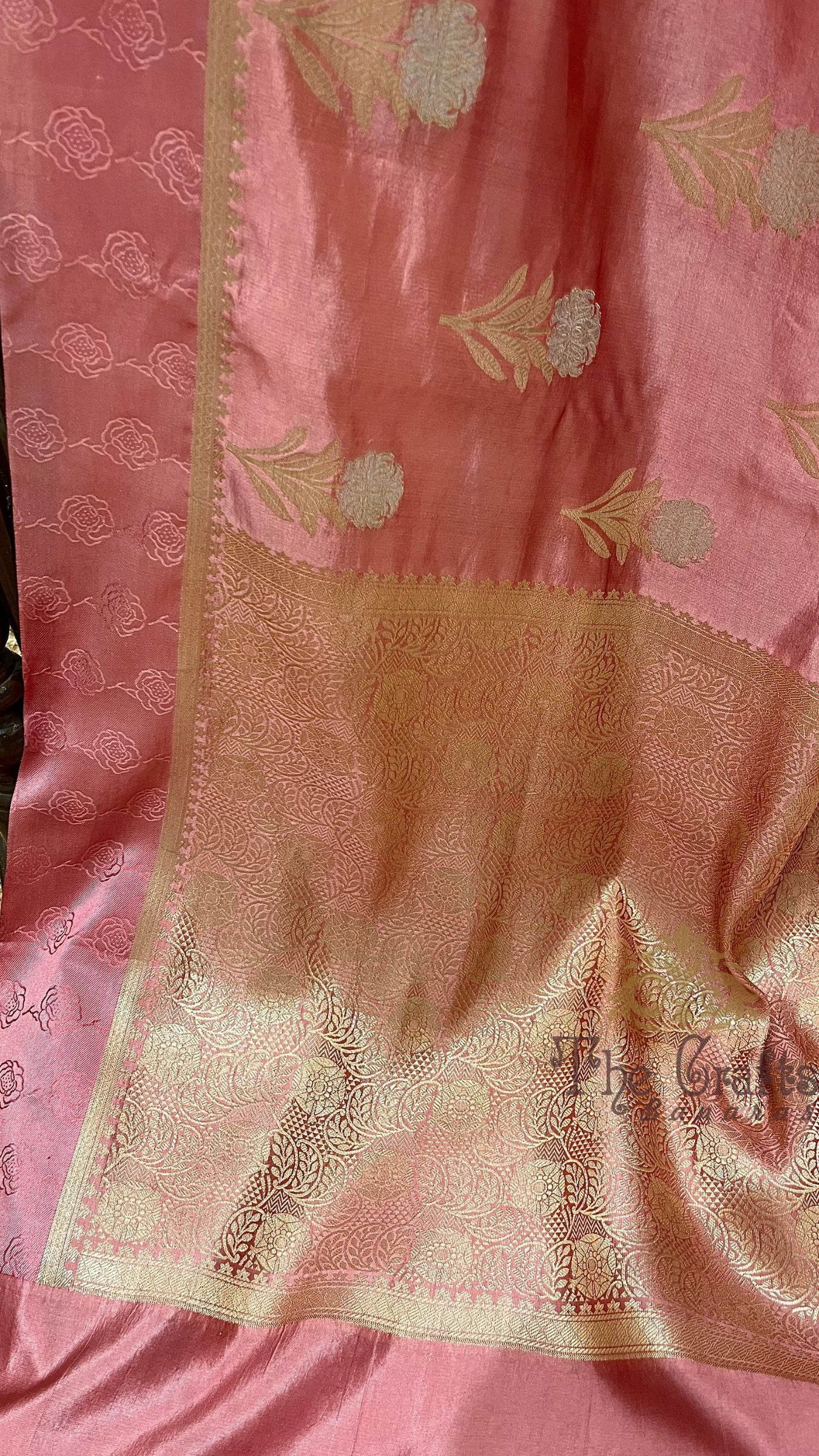 Pure Mango Silk Banarasi Saree