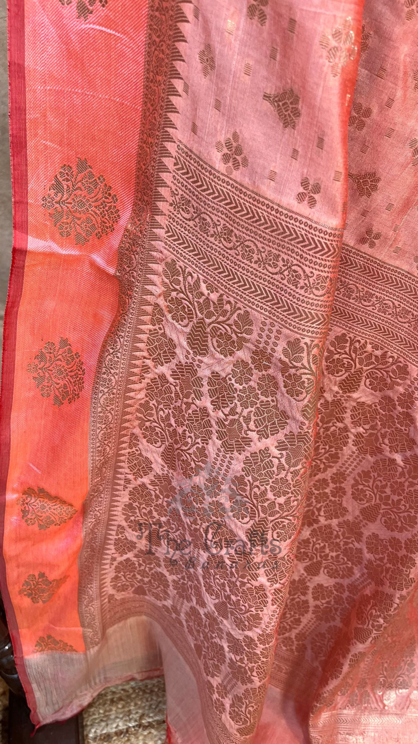 Pure Mango Silk Banarasi Saree