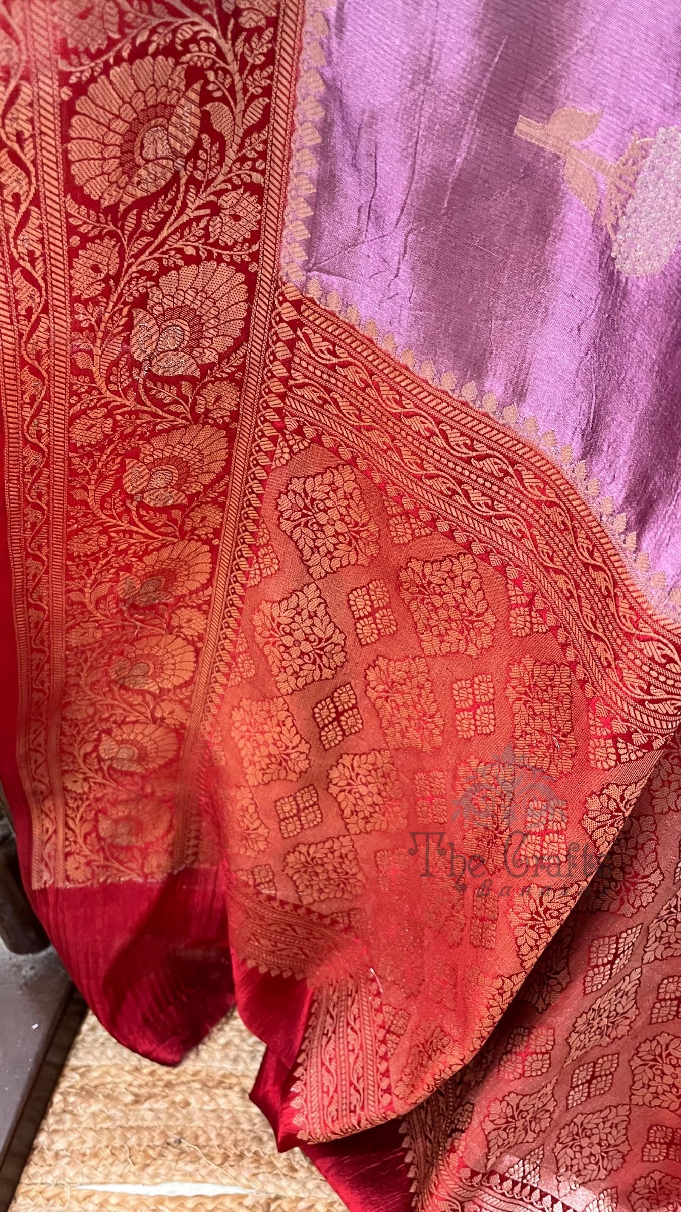 Pure Mango Silk Banarasi Saree