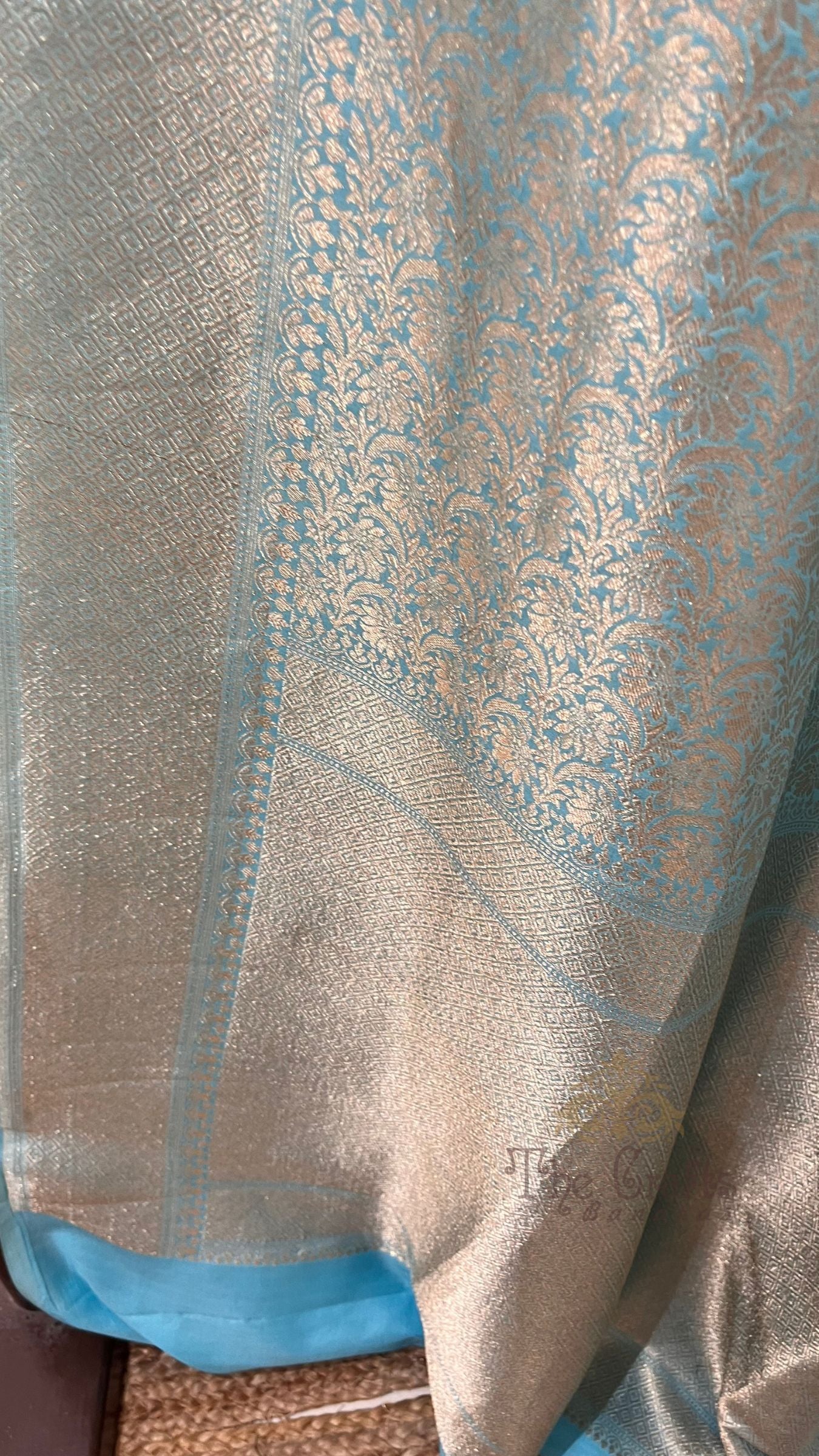 Pure Katan Silk Handloom Banarasi Saree - Tanchui Brocade