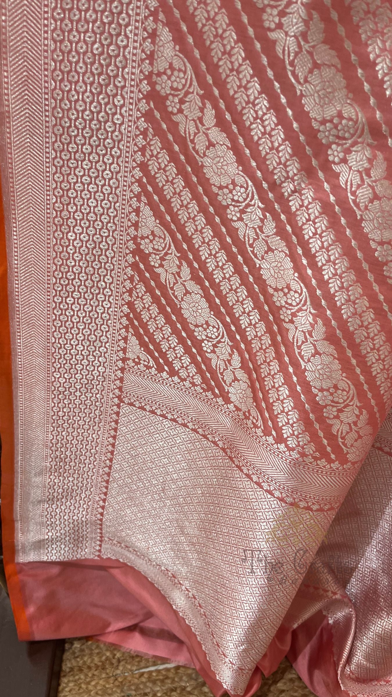 Pure Katan Silk Handloom Banarasi Saree - Kadhua Tanchui Brocade