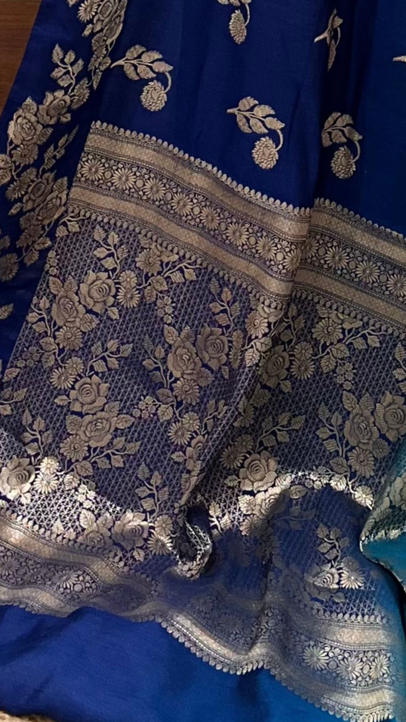 Pure Chiniya Silk Banarasi Saree