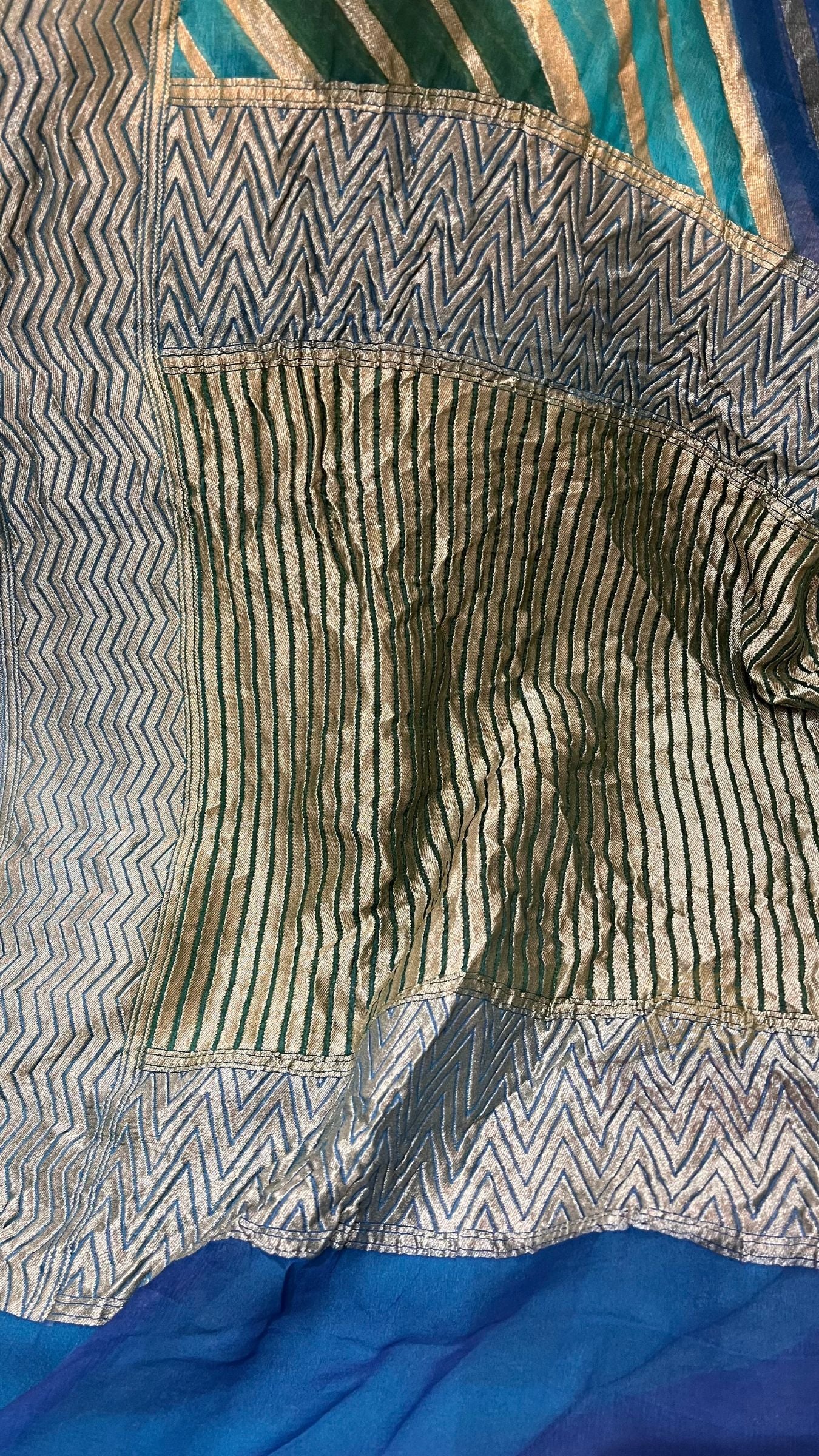 Khaddi Georgette Handloom Banarasi Saree