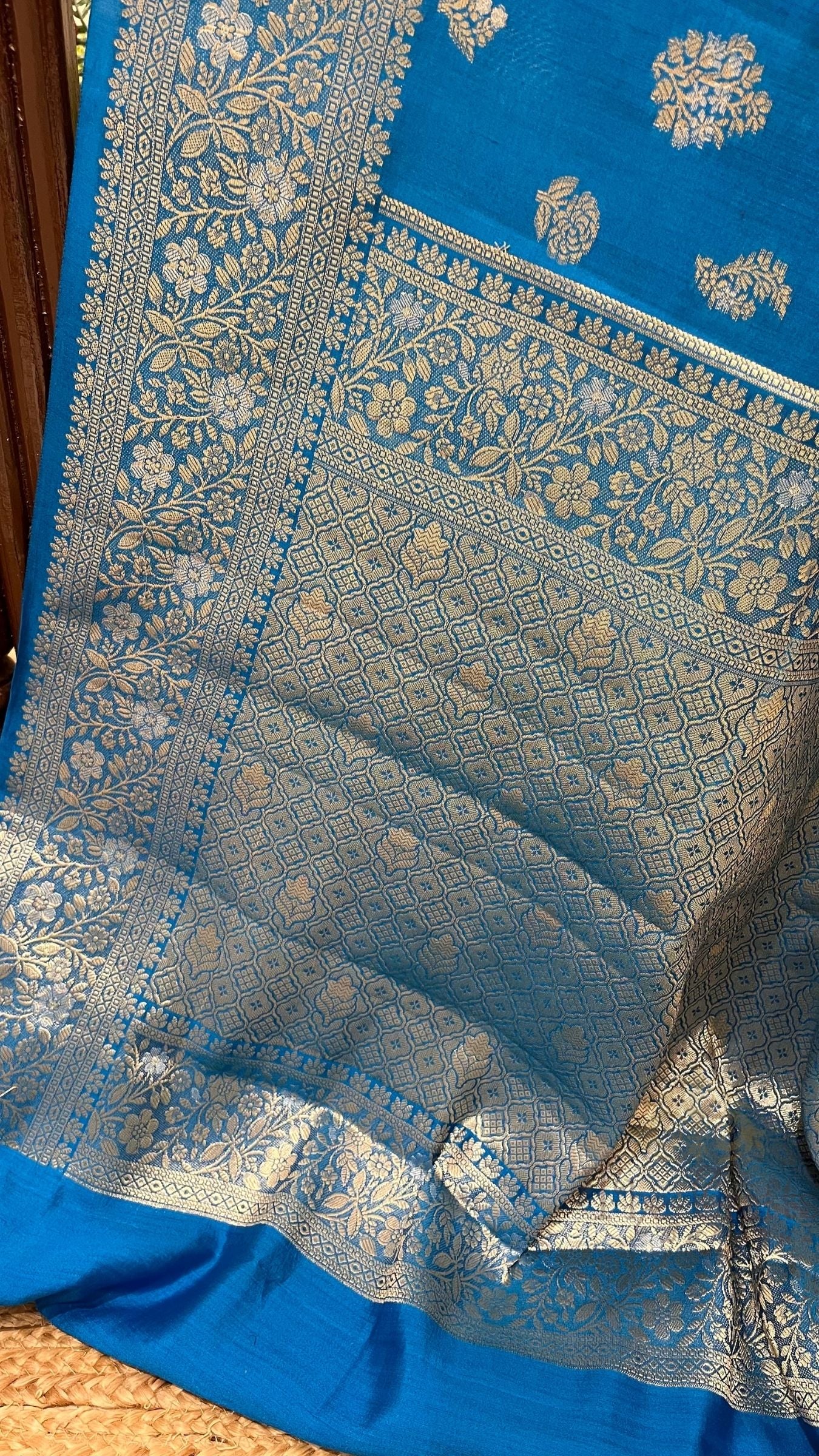 Pure Chiniya Silk Banarasi Saree