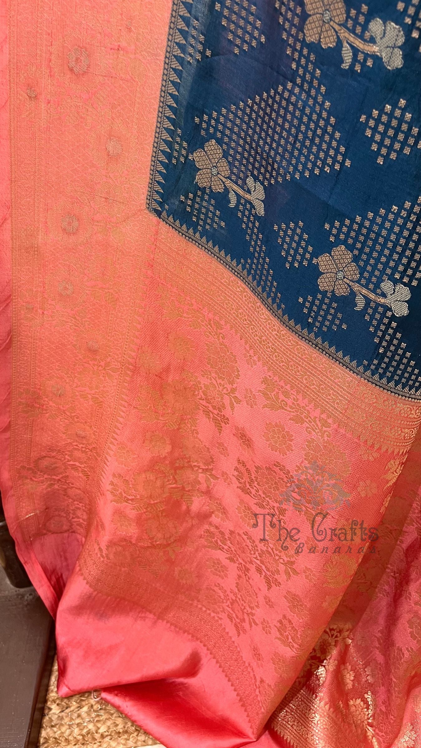 Pure Mango Silk Banarasi Saree