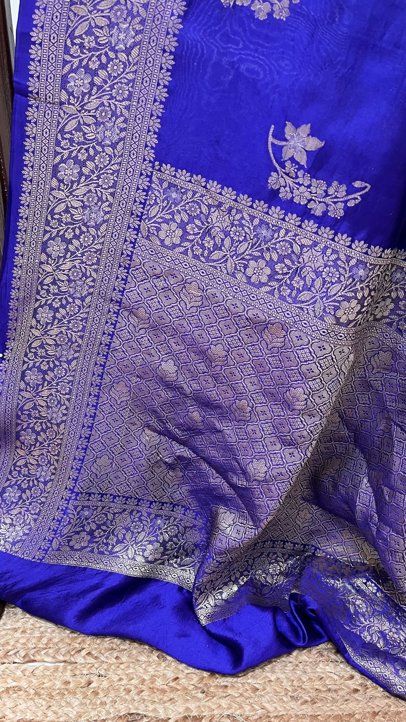 Pure Mango Silk Handloom Banarasi Saree