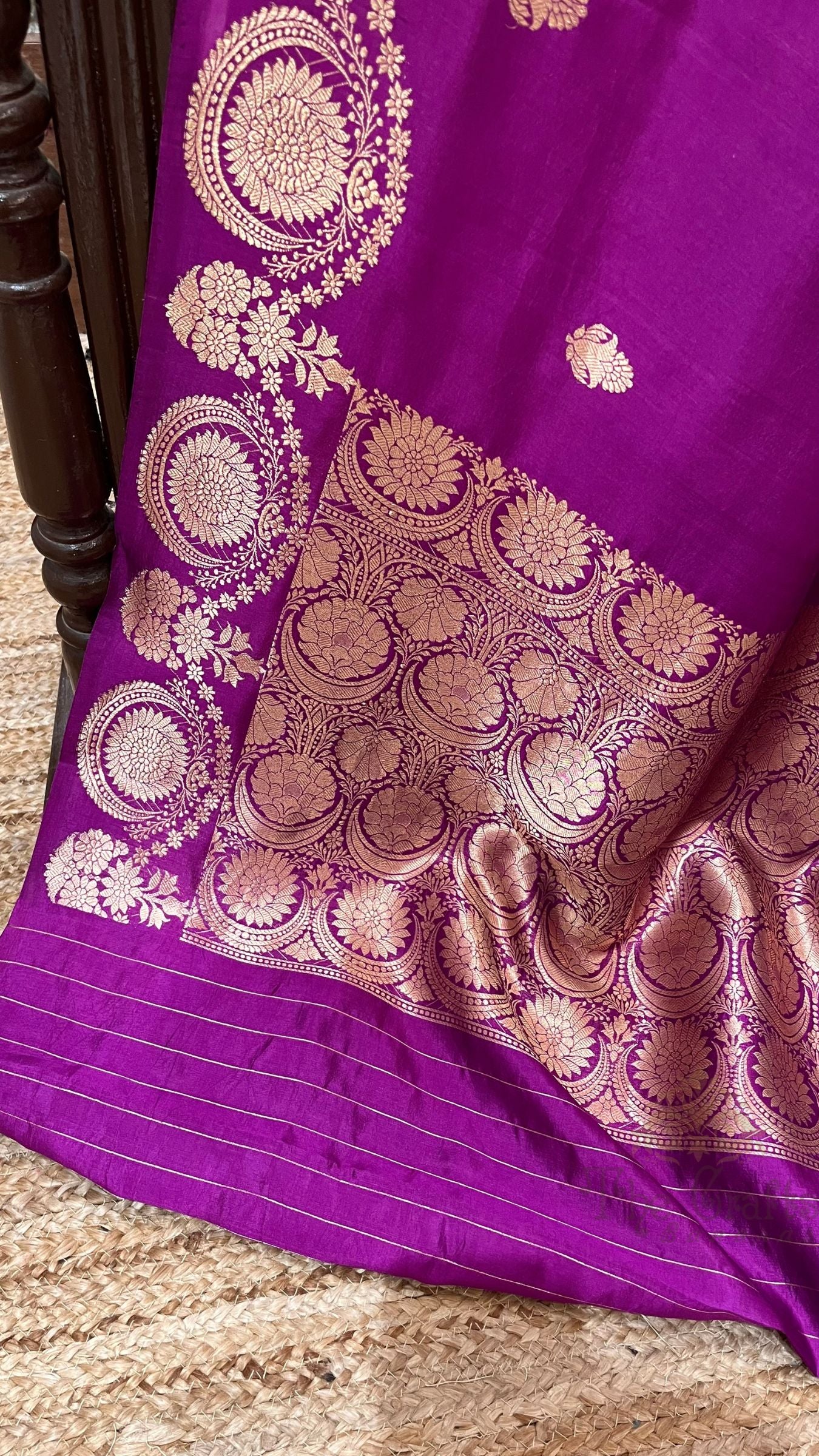 Pure Mango Silk Handloom Banarasi Saree