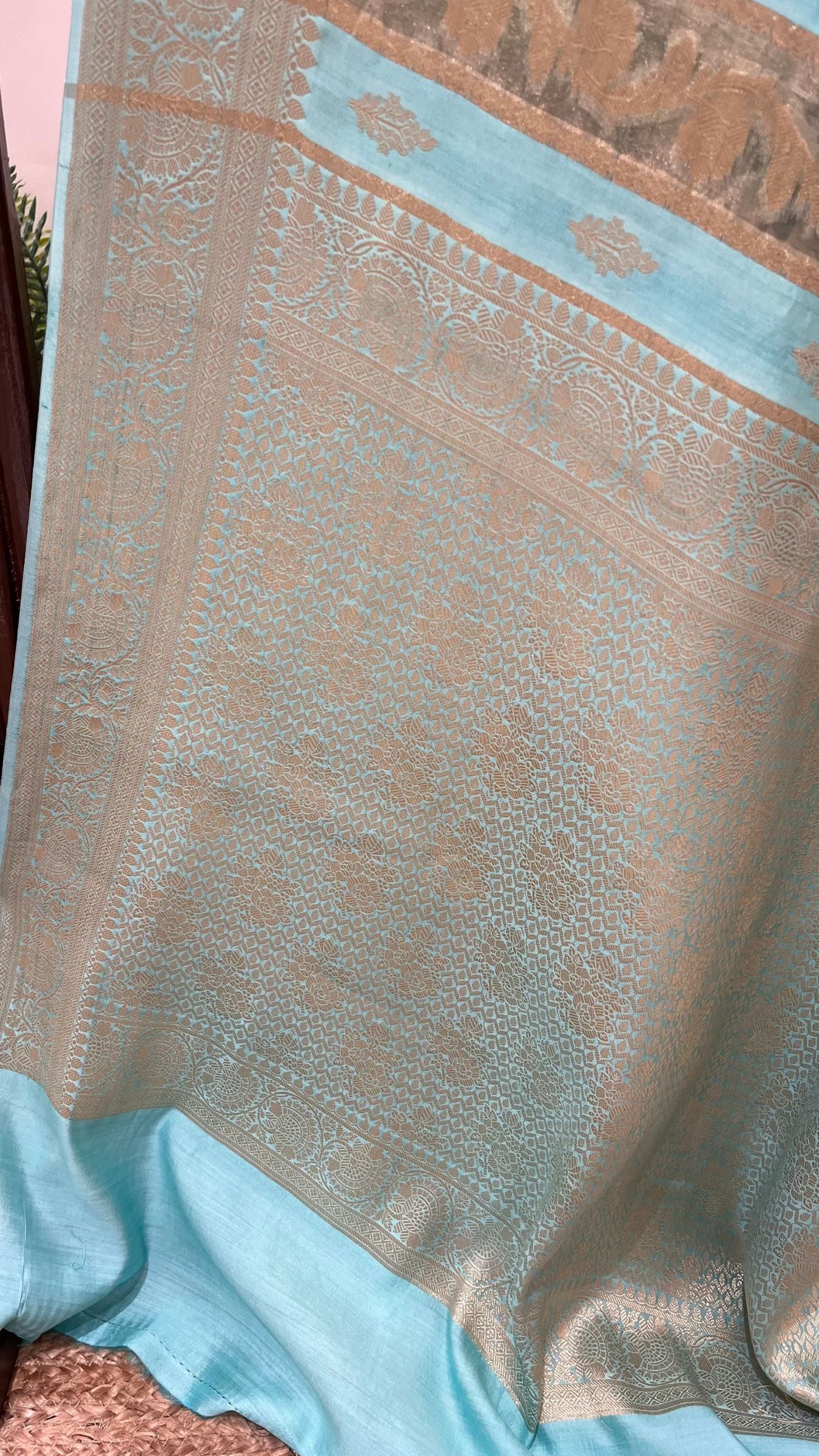 Pure Chiniya Silk Banarasi Saree