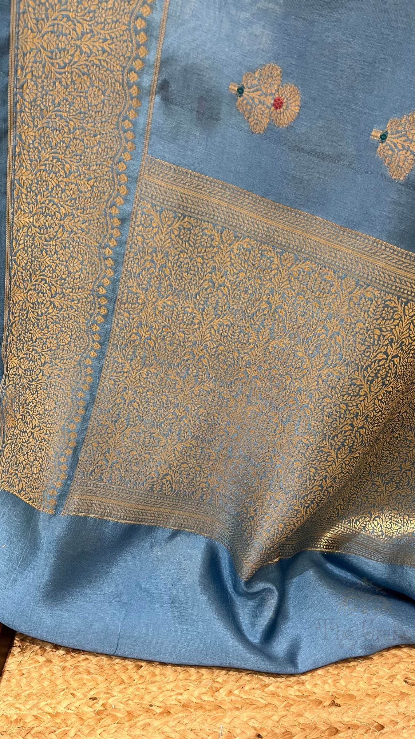 Pure Mango Silk Banarasi Saree