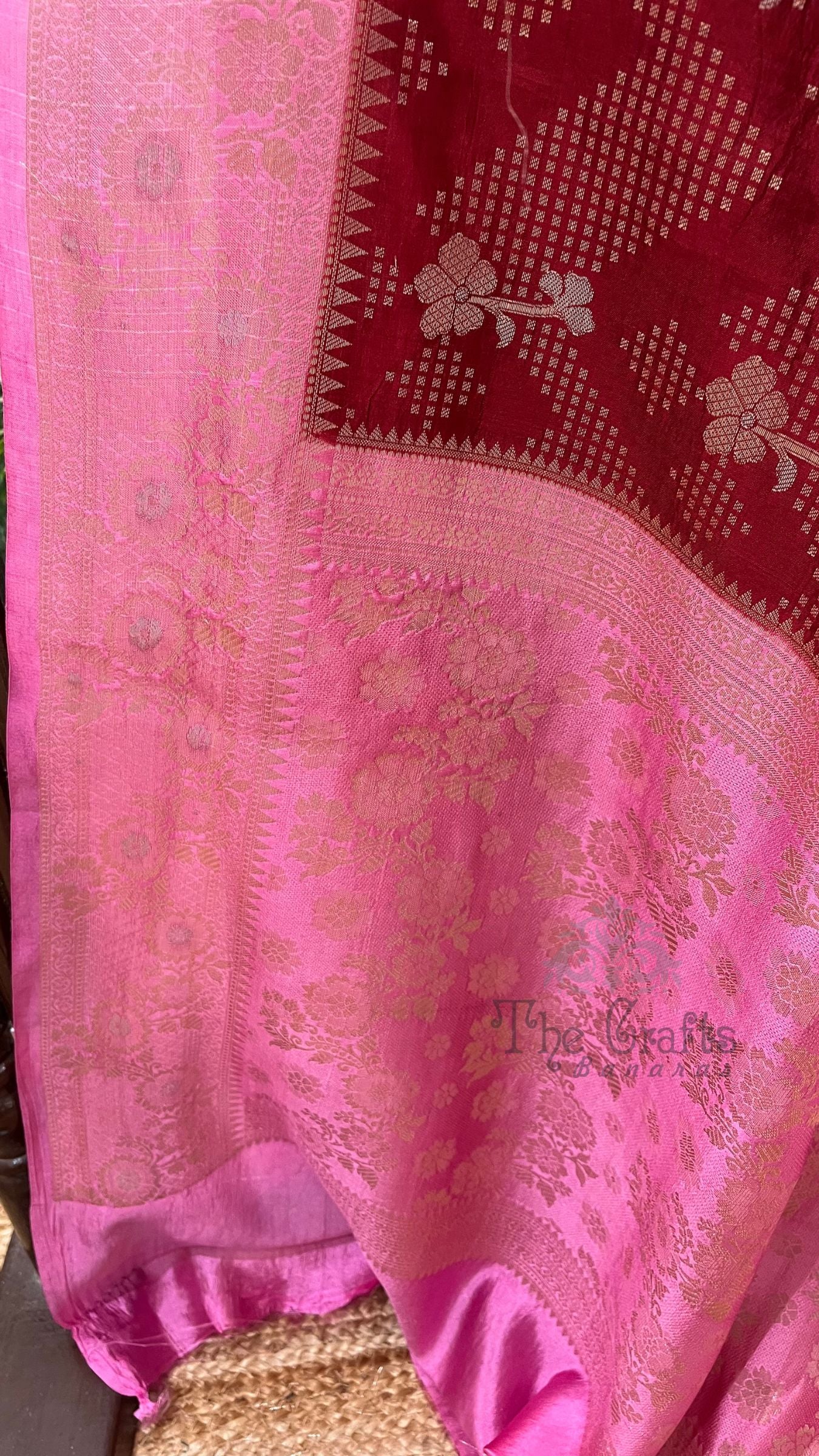 Pure Mango Silk Banarasi Saree