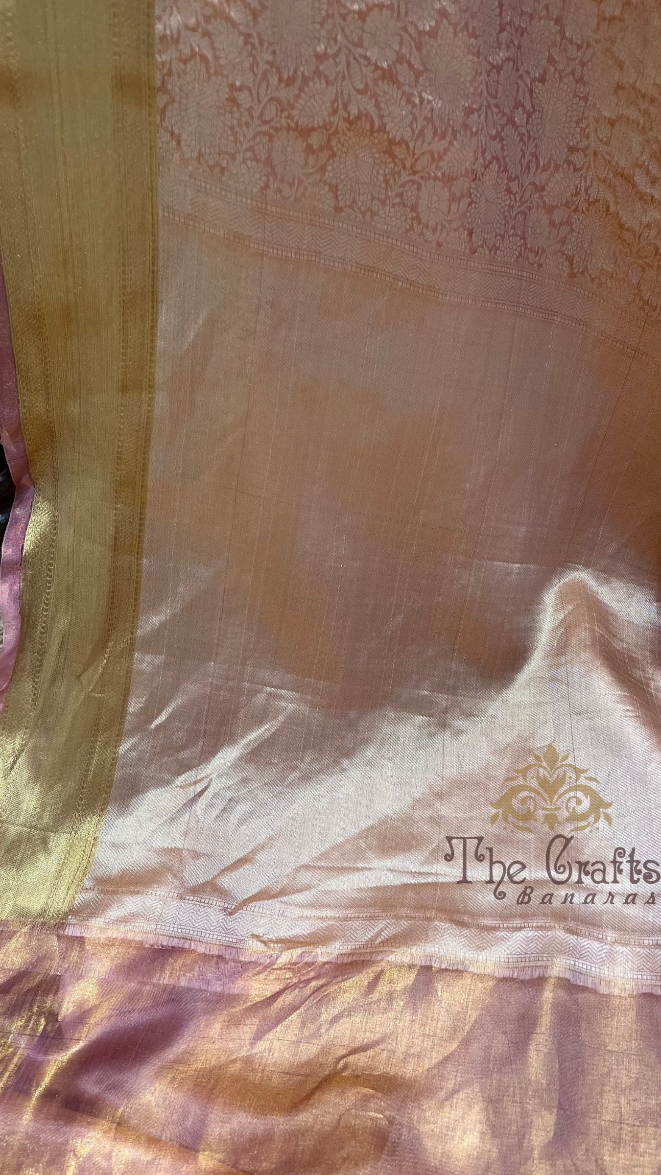 Pure Tissue Brocade Banarasi Saree