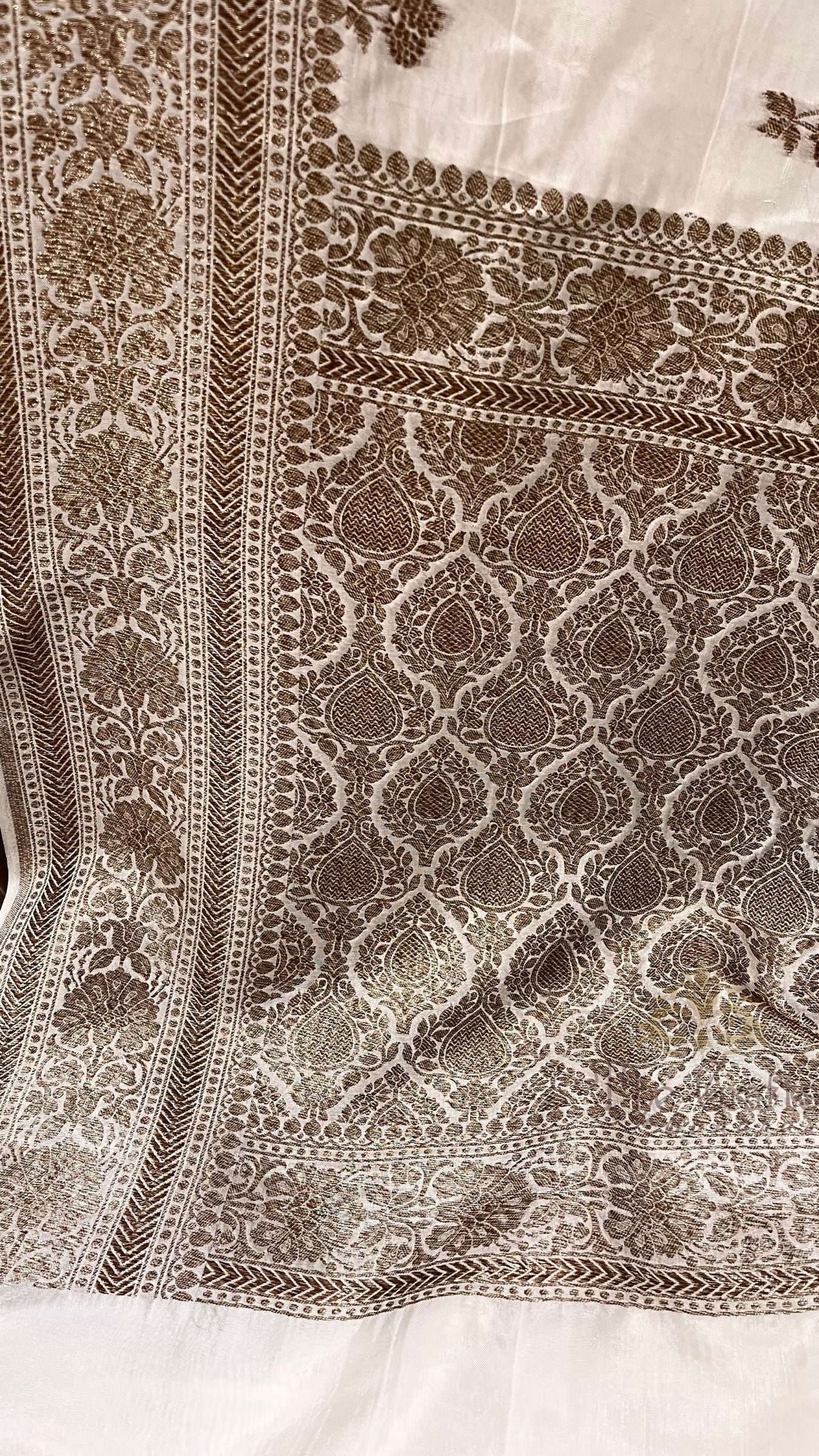 Pure Crepe Silk Banarasi Saree