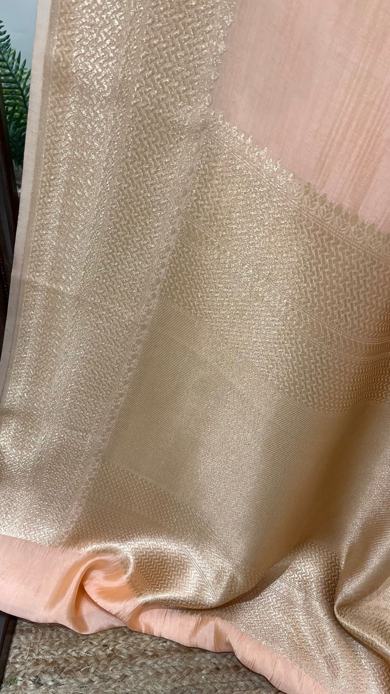 Pure Mango Silk Banarasi Saree