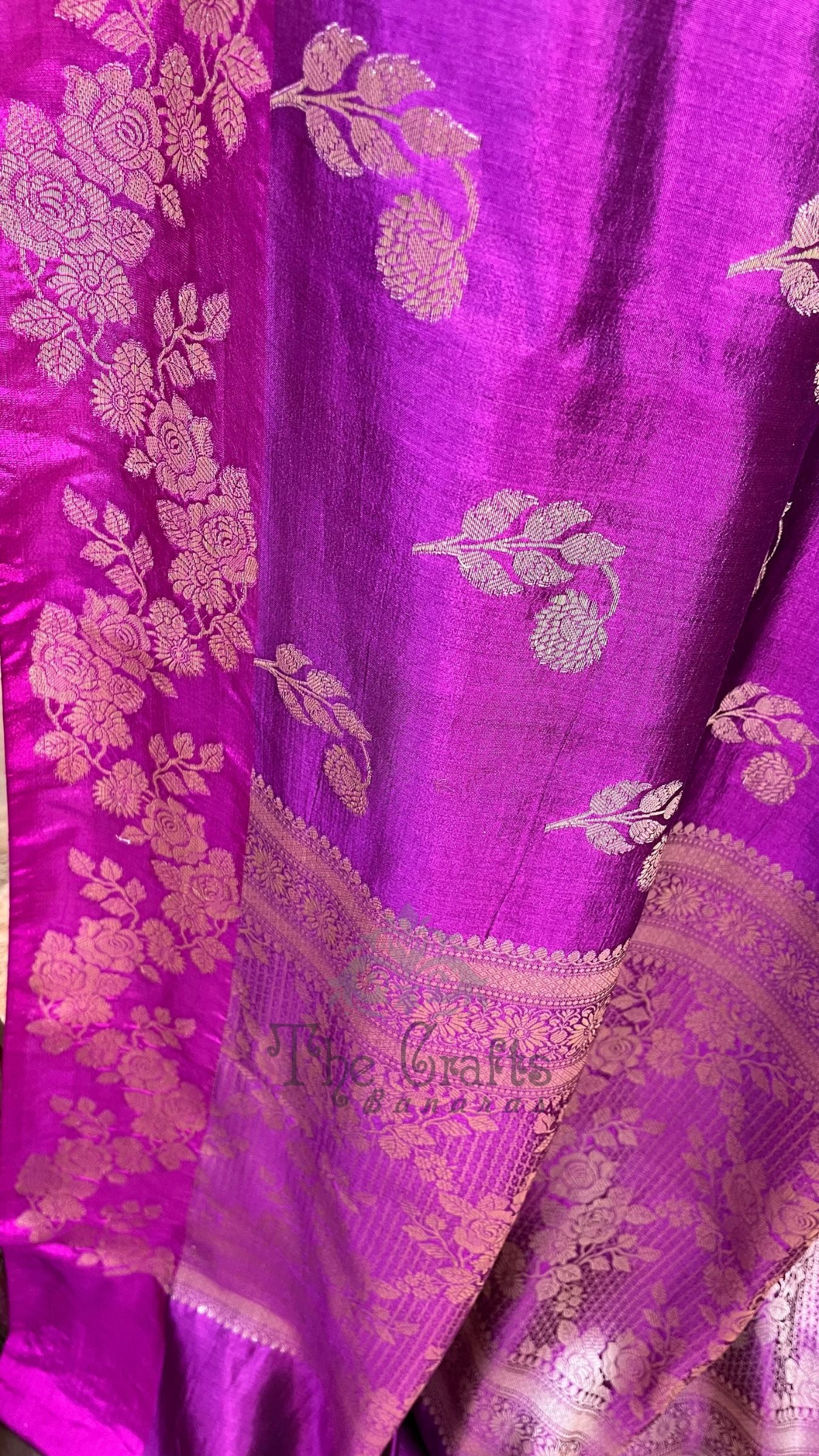 Pure Mango Silk Banarasi Saree