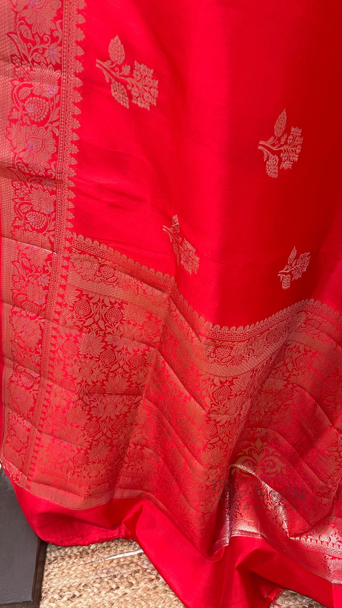 Pure Munga Silk Banarasi Saree