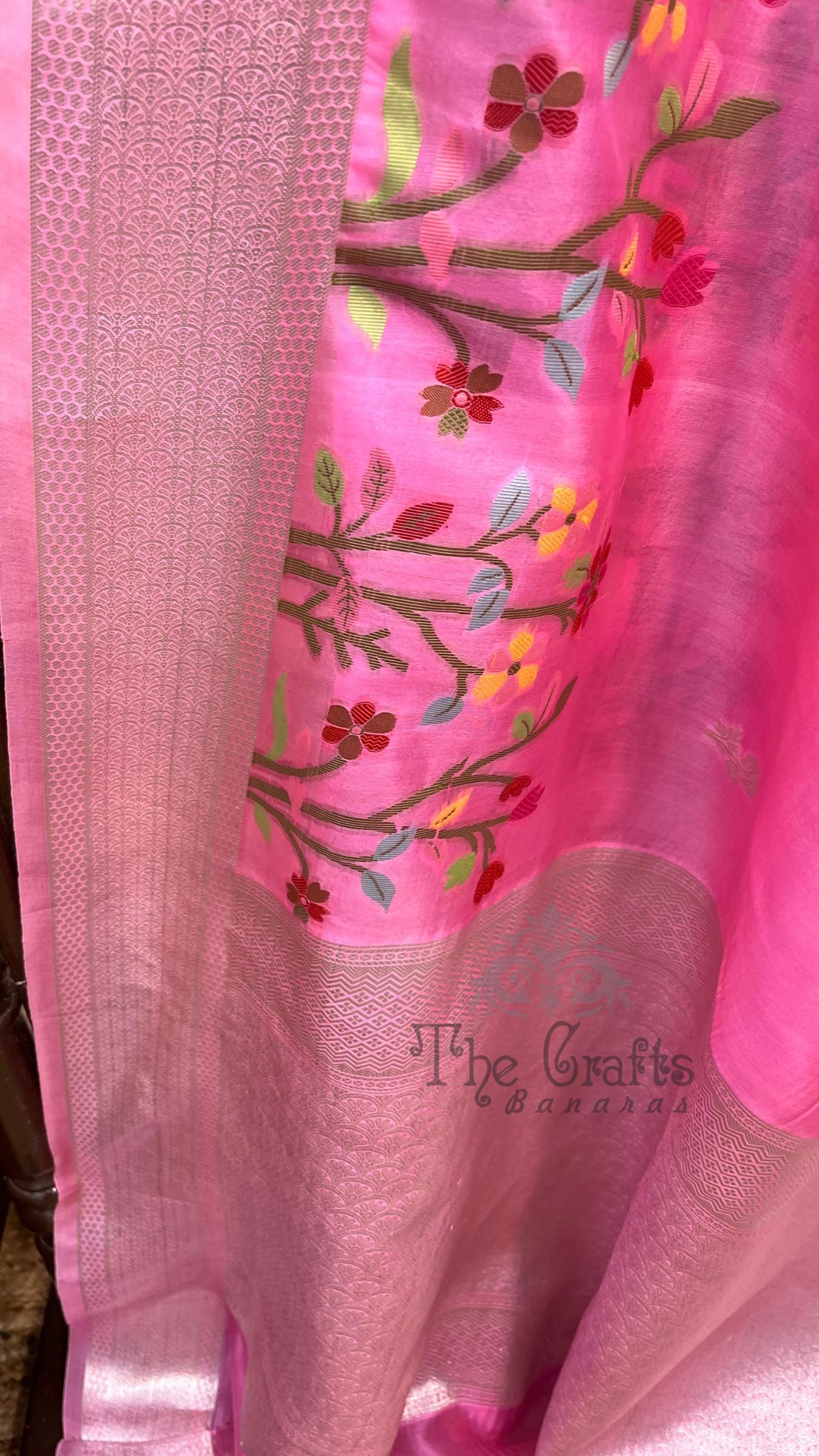 Pure Chiniya Silk Banarasi Saree