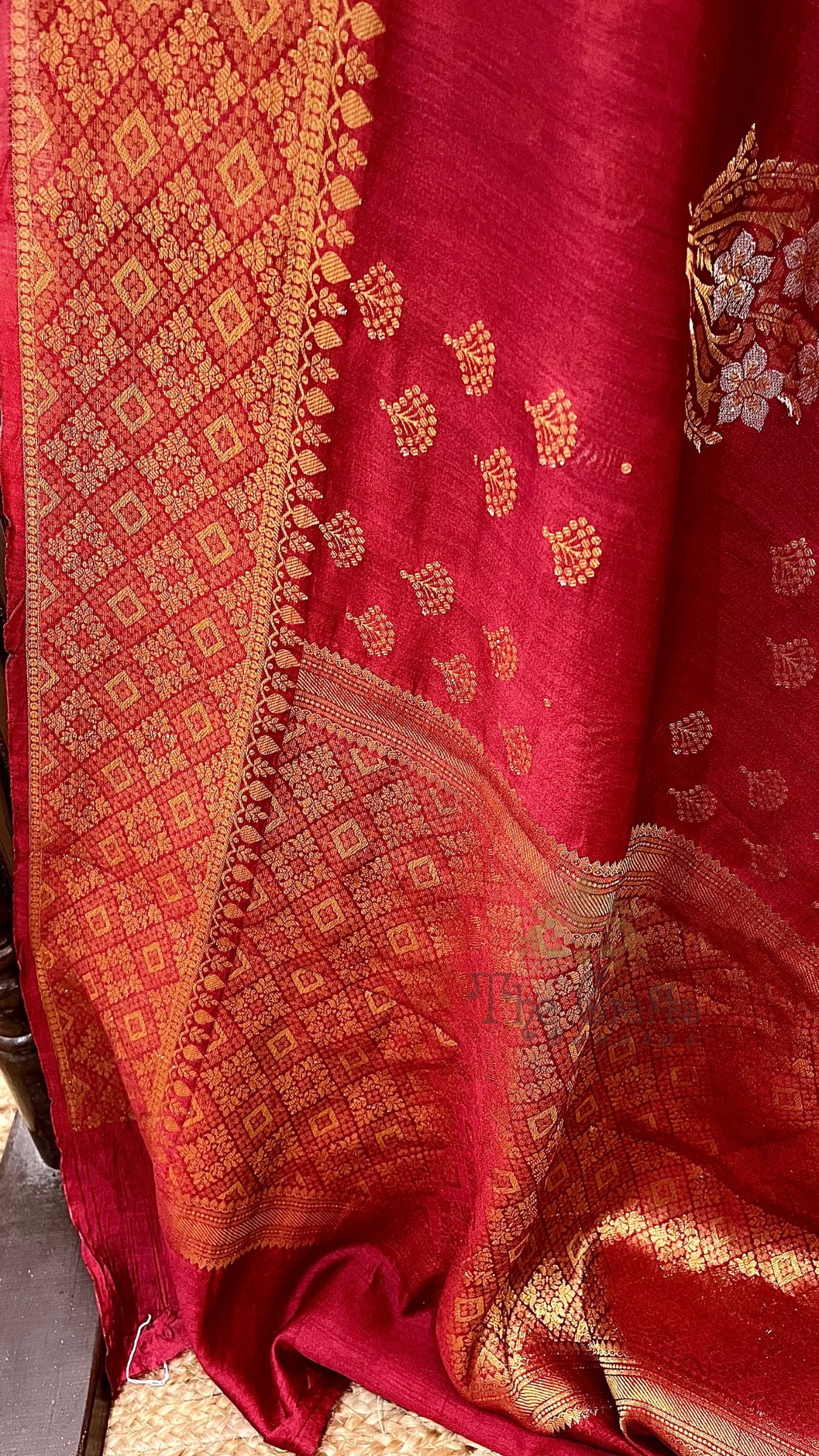 Pure Chiniya Silk Banarasi Saree