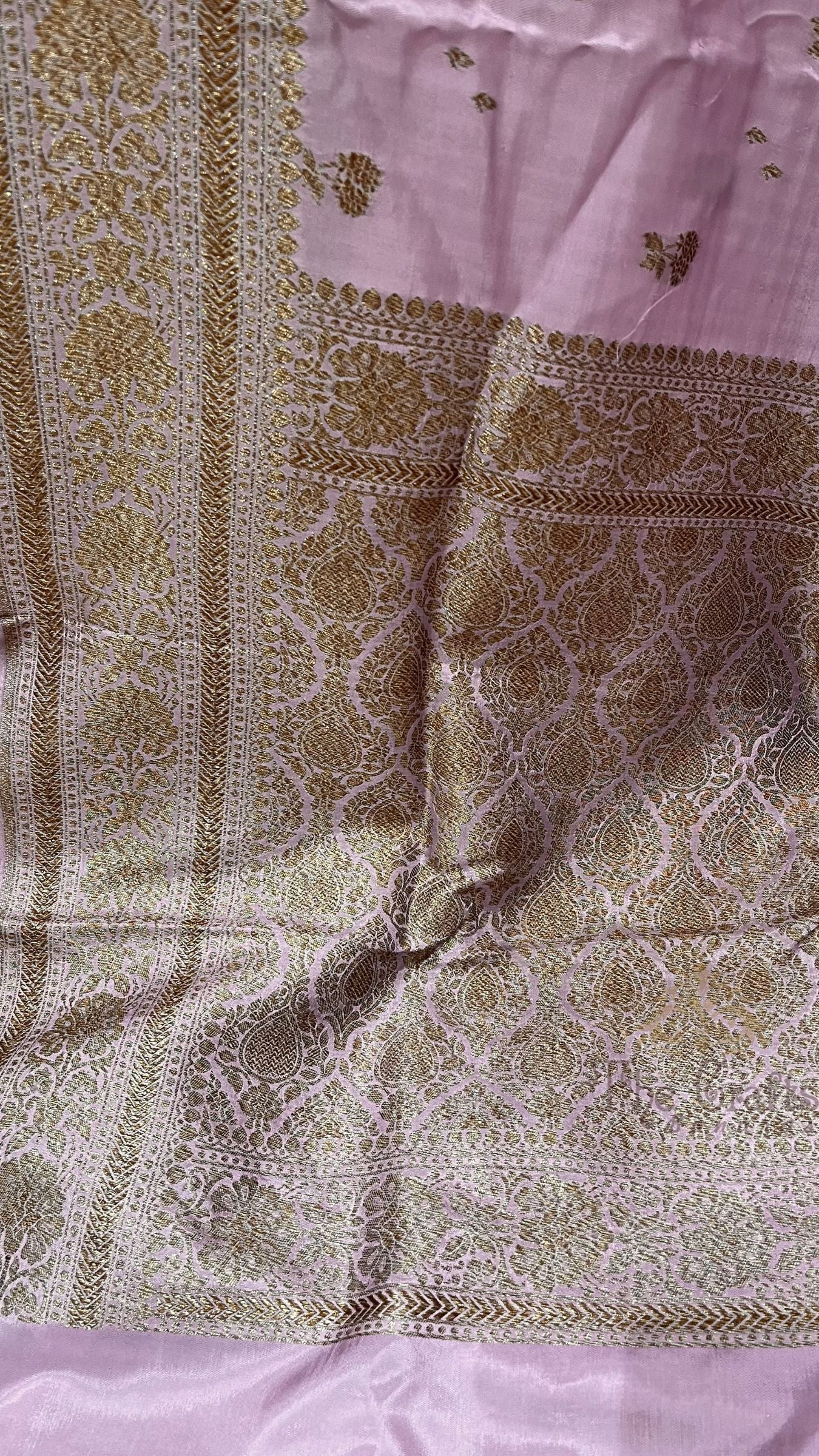 Pure Crepe Silk Banarasi Saree