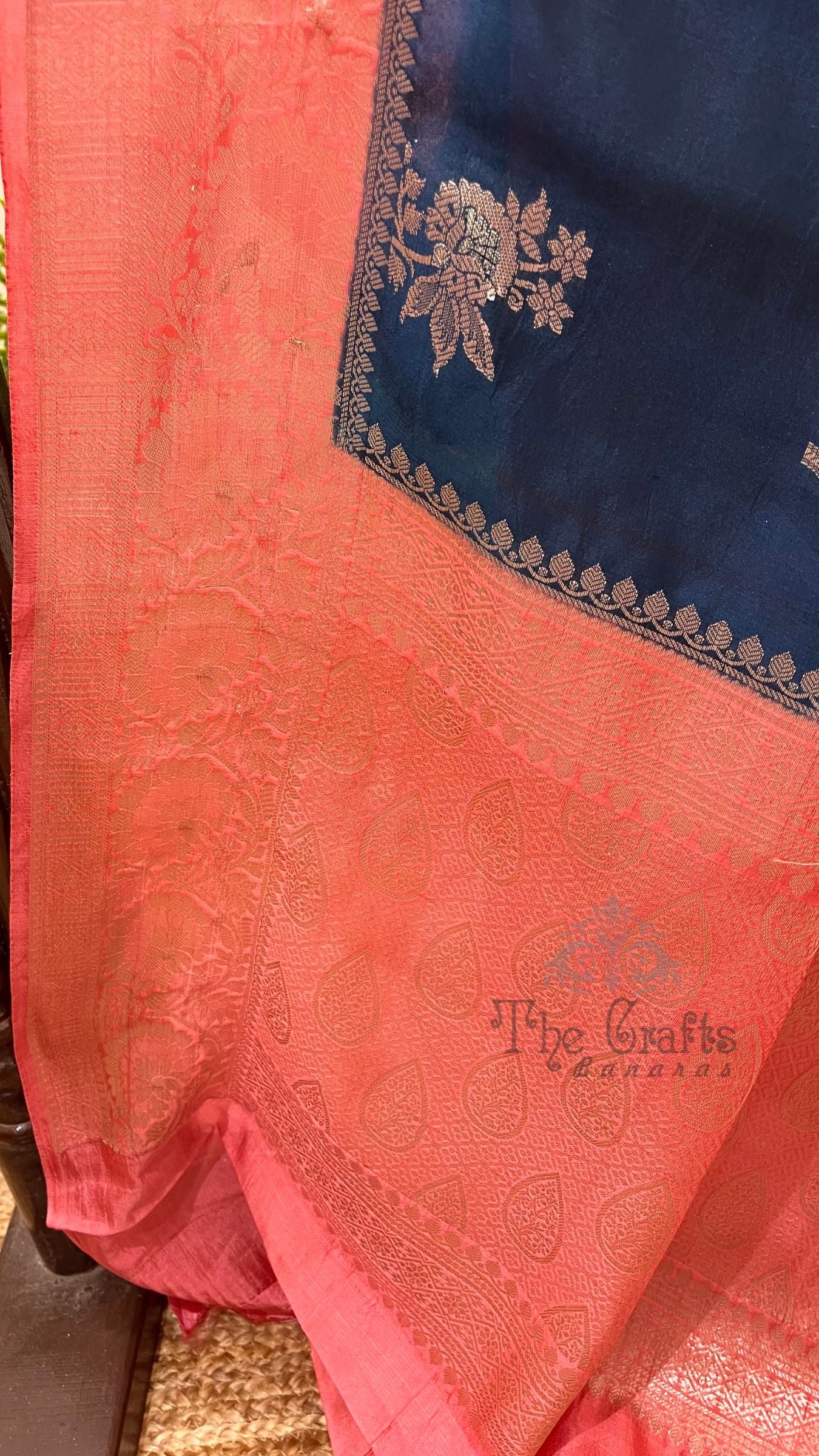 Pure Mango Silk Banarasi Saree