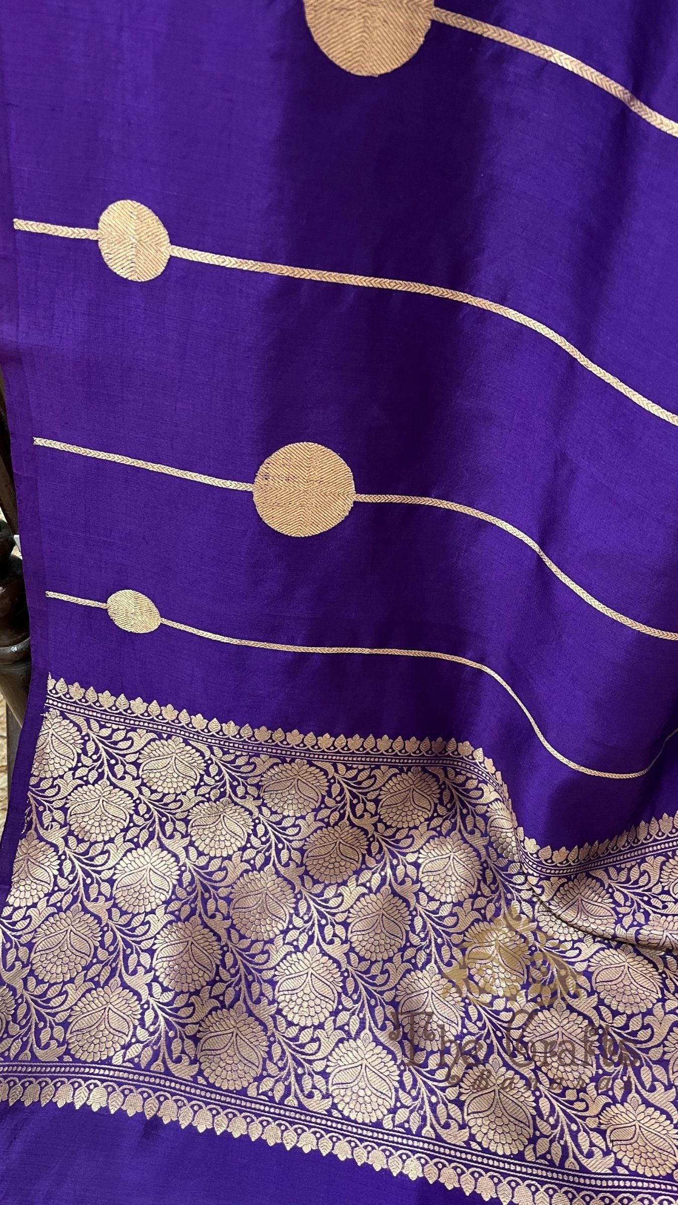 Pure Mango Silk Handloom Banarasi Saree