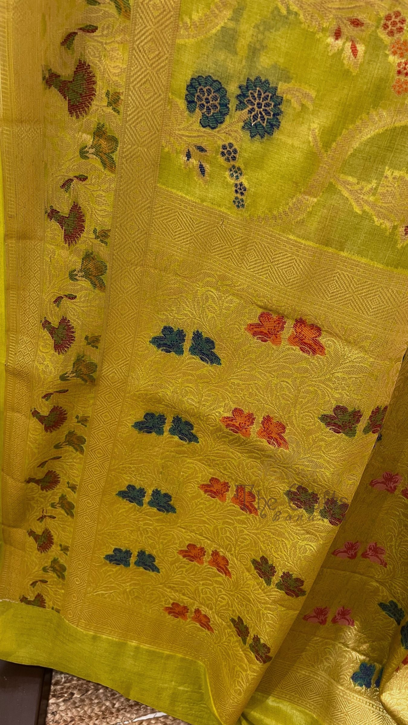 Pure Tussar Silk Banarasi Saree